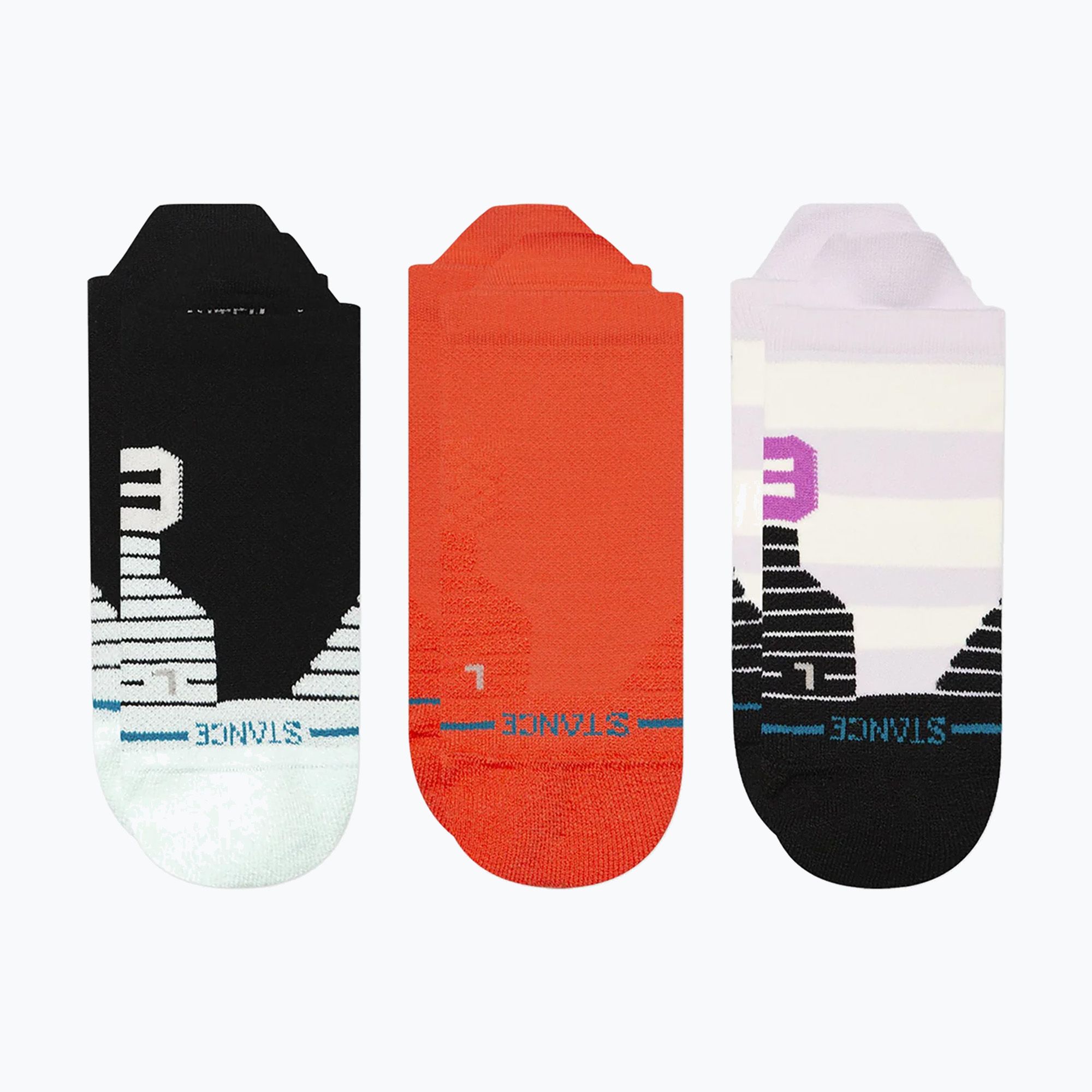 Skarpety Stance Break Mid Tab 3 pary multicolor 