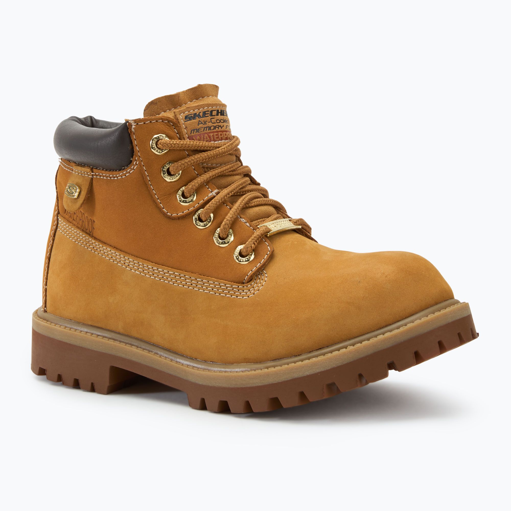 Buty męskie SKECHERS Sergeants Verdict wheat 