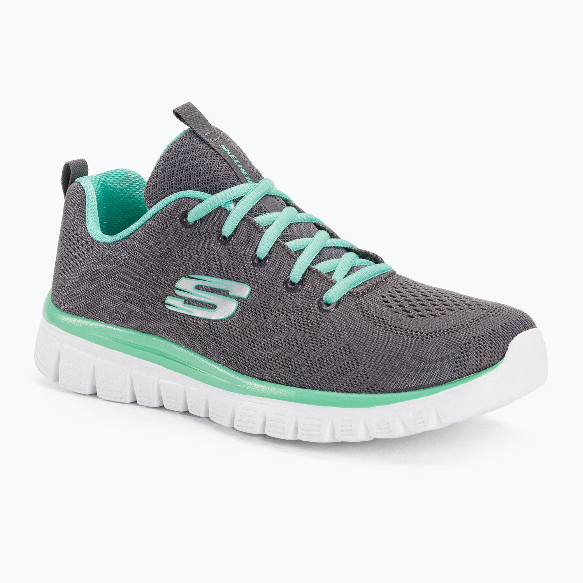 Buty damskie SKECHERS Graceful Get Connected charcoal/gray (12615 CCGR