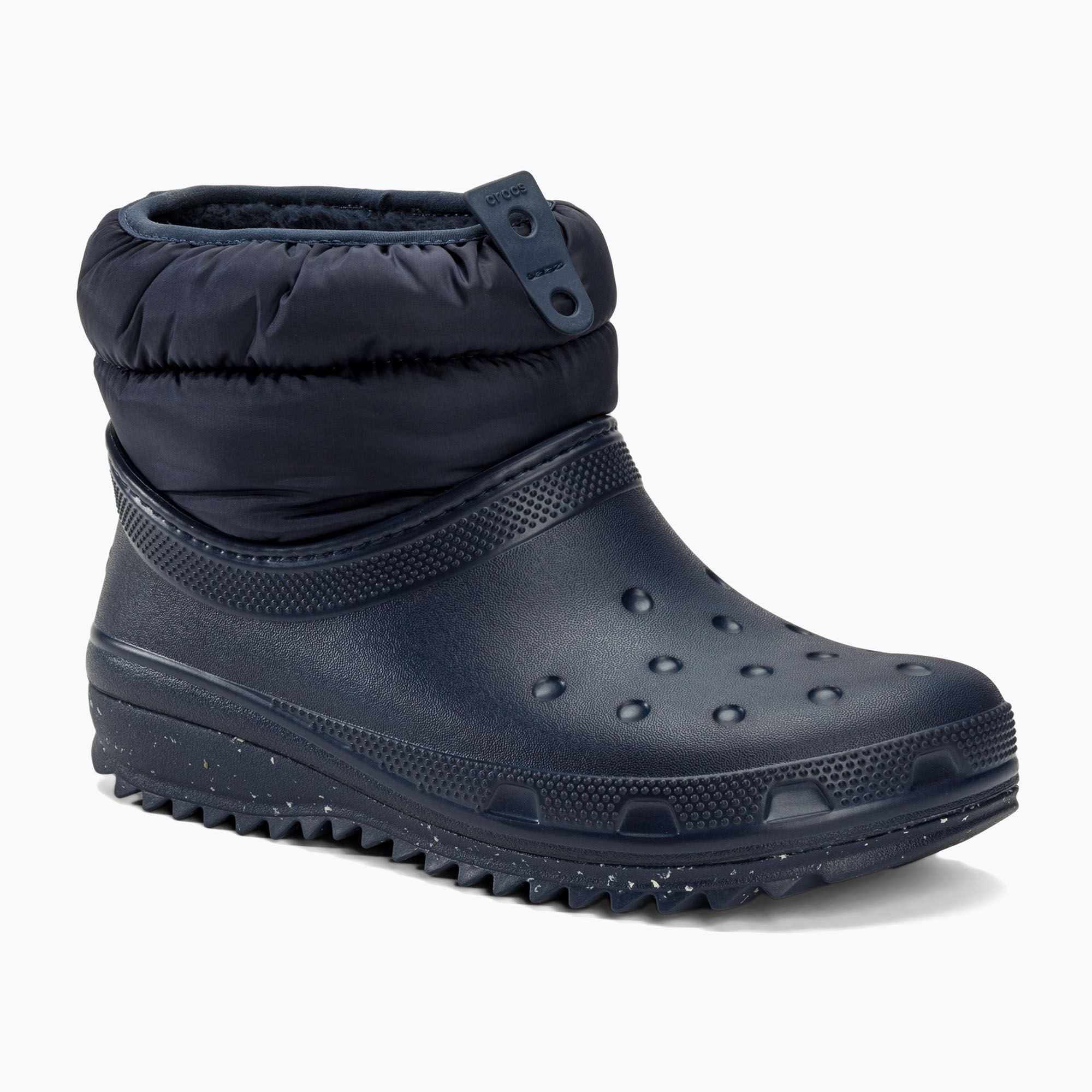 Śniegowce damskie Crocs Classic Neo Puff Shorty navy 