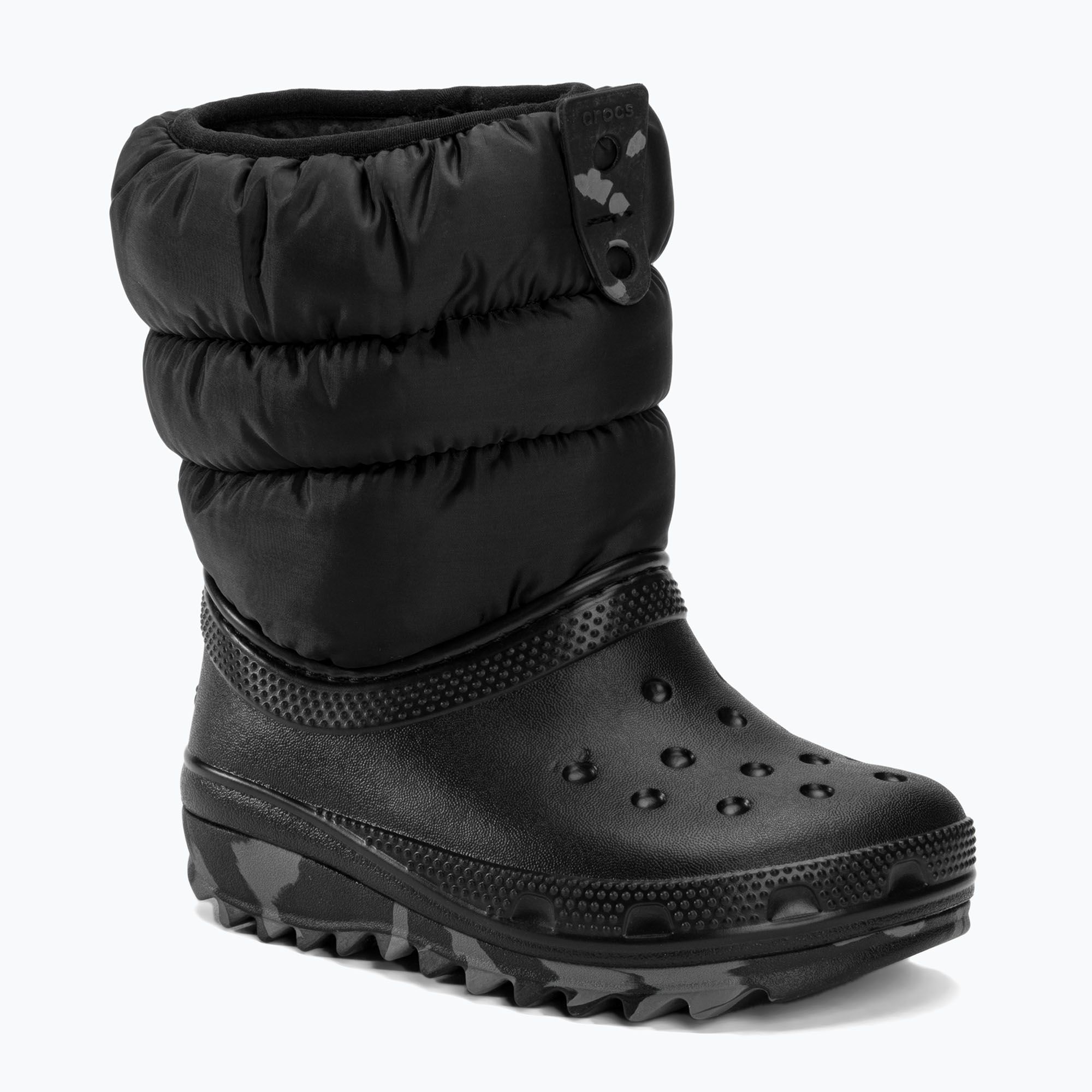 Śniegowce dziecięce Crocs Classic Neo Puff black 