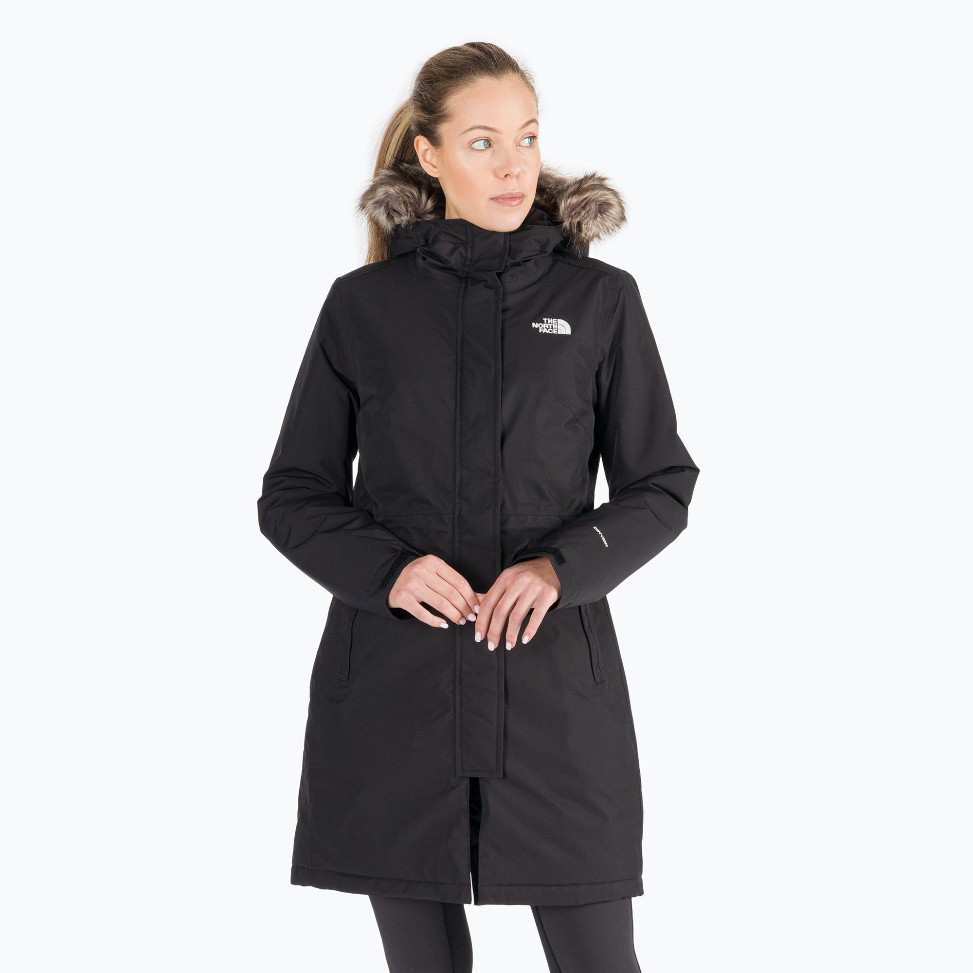 Płaszcz puchowy damski The North Face Zaneck Parka black 