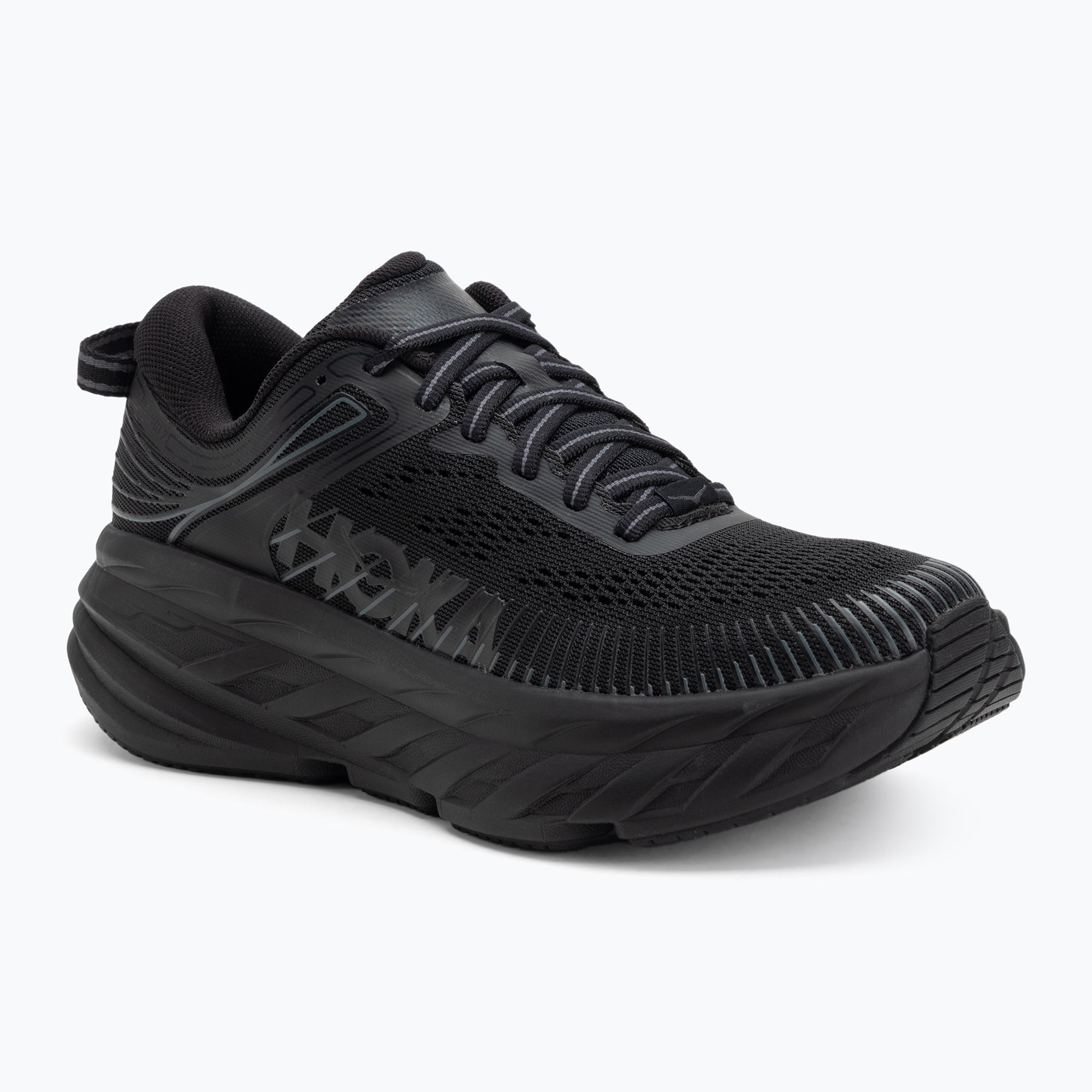 Buty do biegania damskie HOKA Bondi 7 black/black 