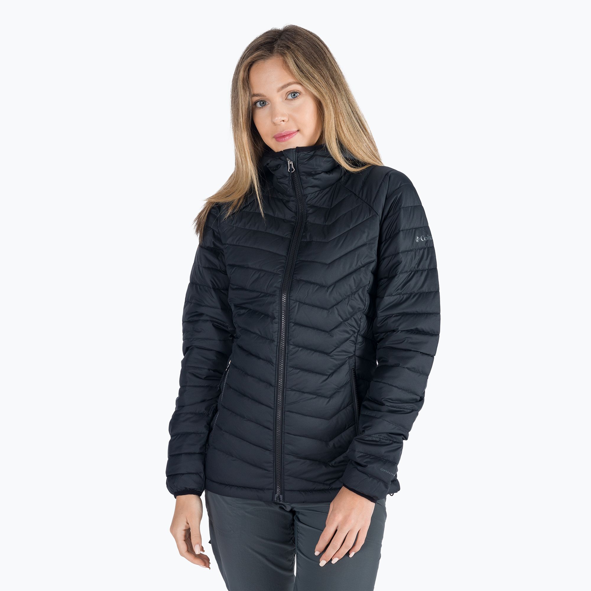 Kurtka damska Columbia Powder Lite Hooded black 