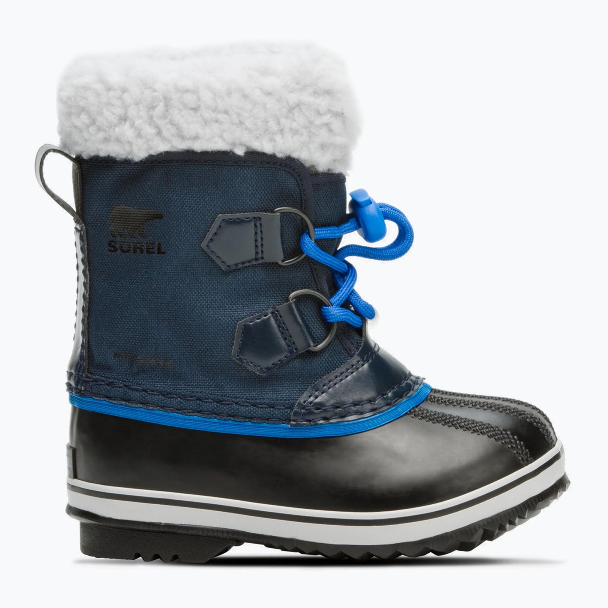 Śniegowce dziecięce Sorel Yoot Pac Nylon Wp collegiate navy/super blue 