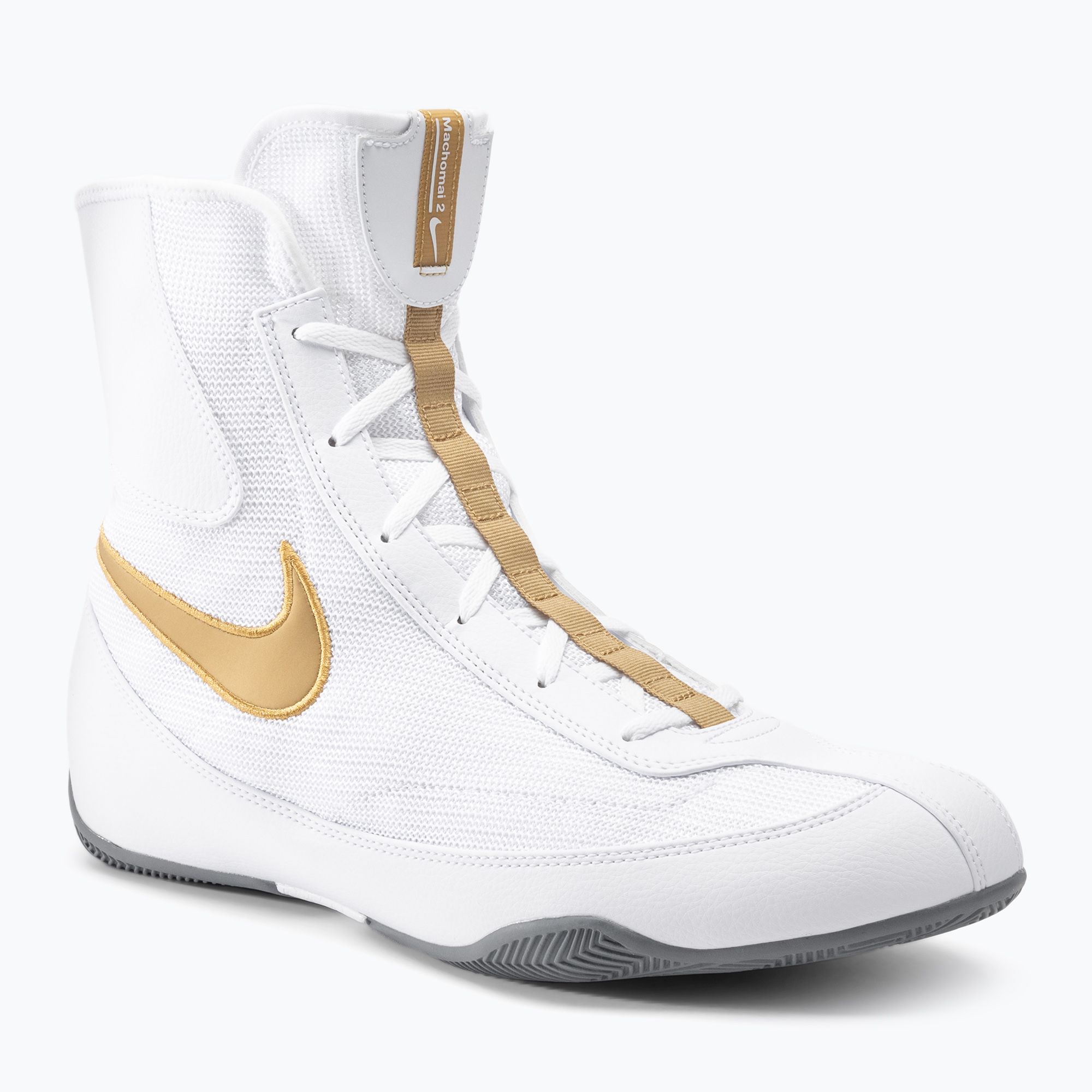 Buty bokserskie Nike Machomai 2 white/gold 