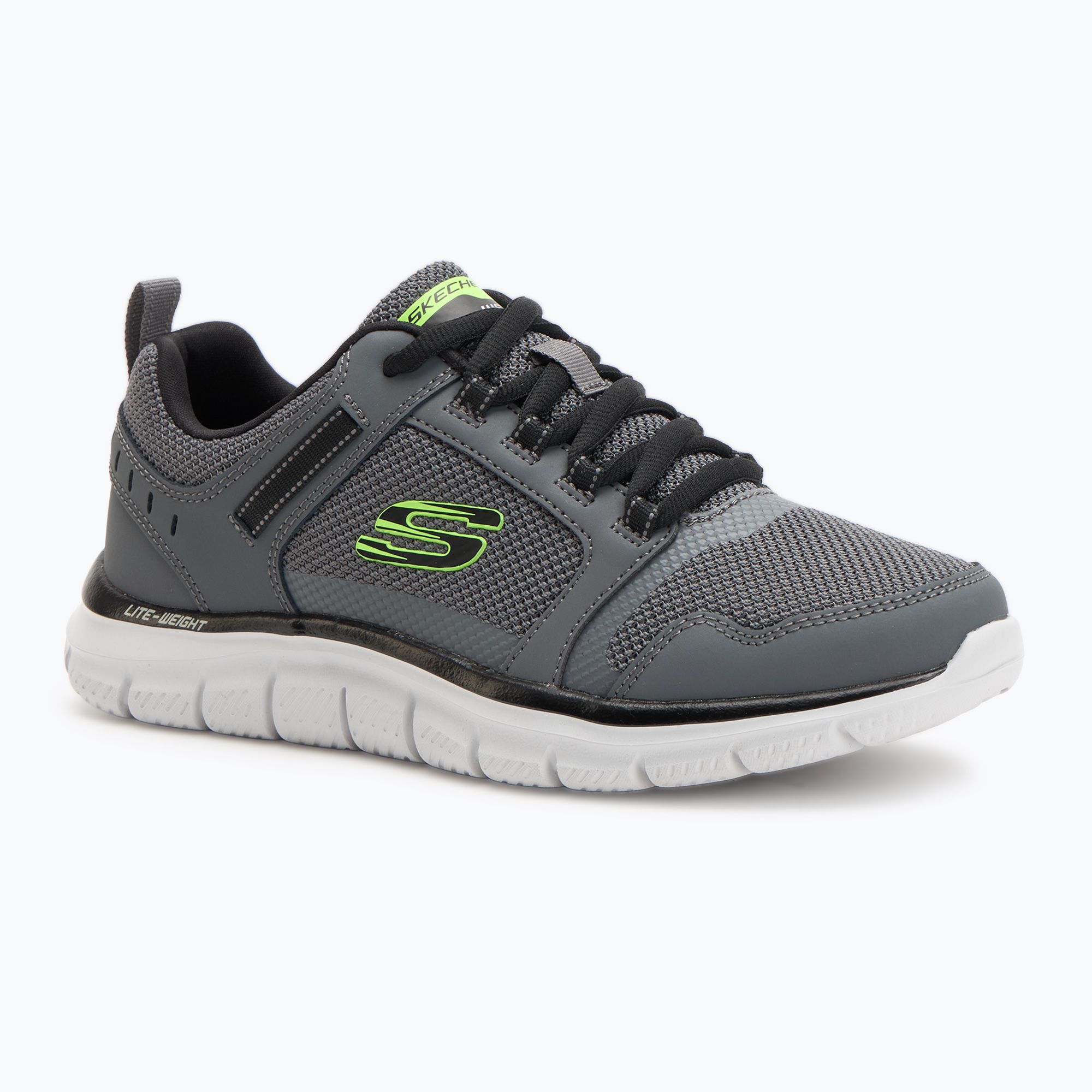 Buty męskie SKECHERS Track Knockhill charcoal/black 