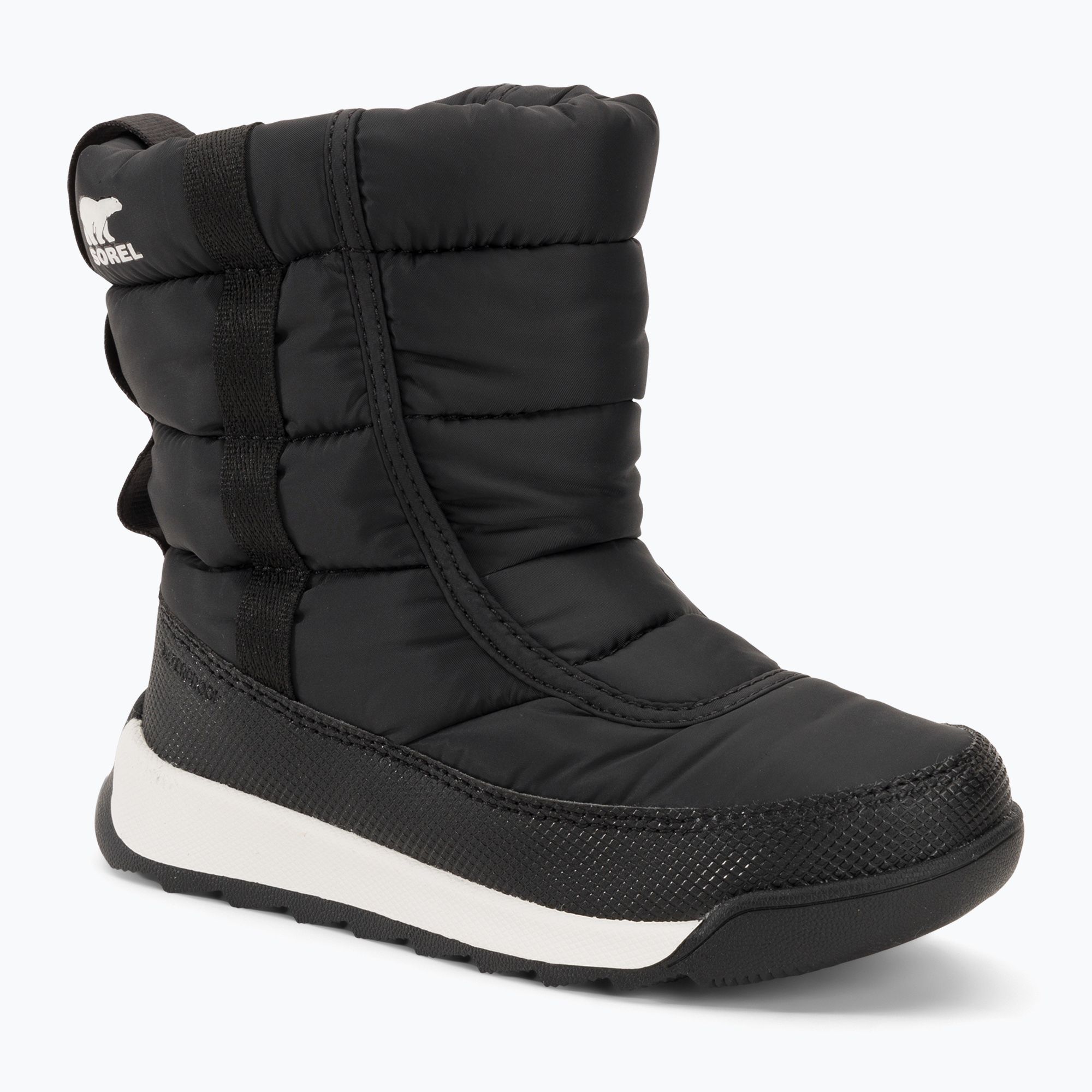 Śniegowce dziecięce Sorel Outh Whitney II Puffy Mid black 