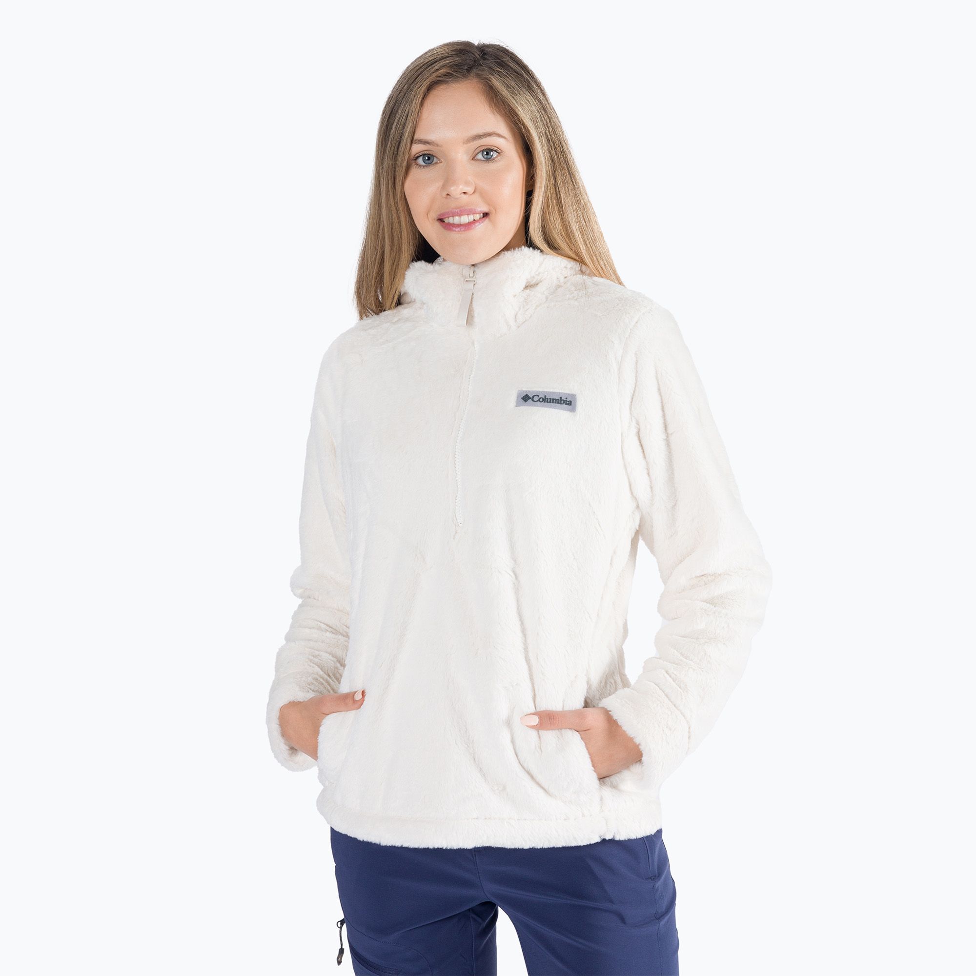 Bluza damska Columbia Bundle Up Hooded chalk 