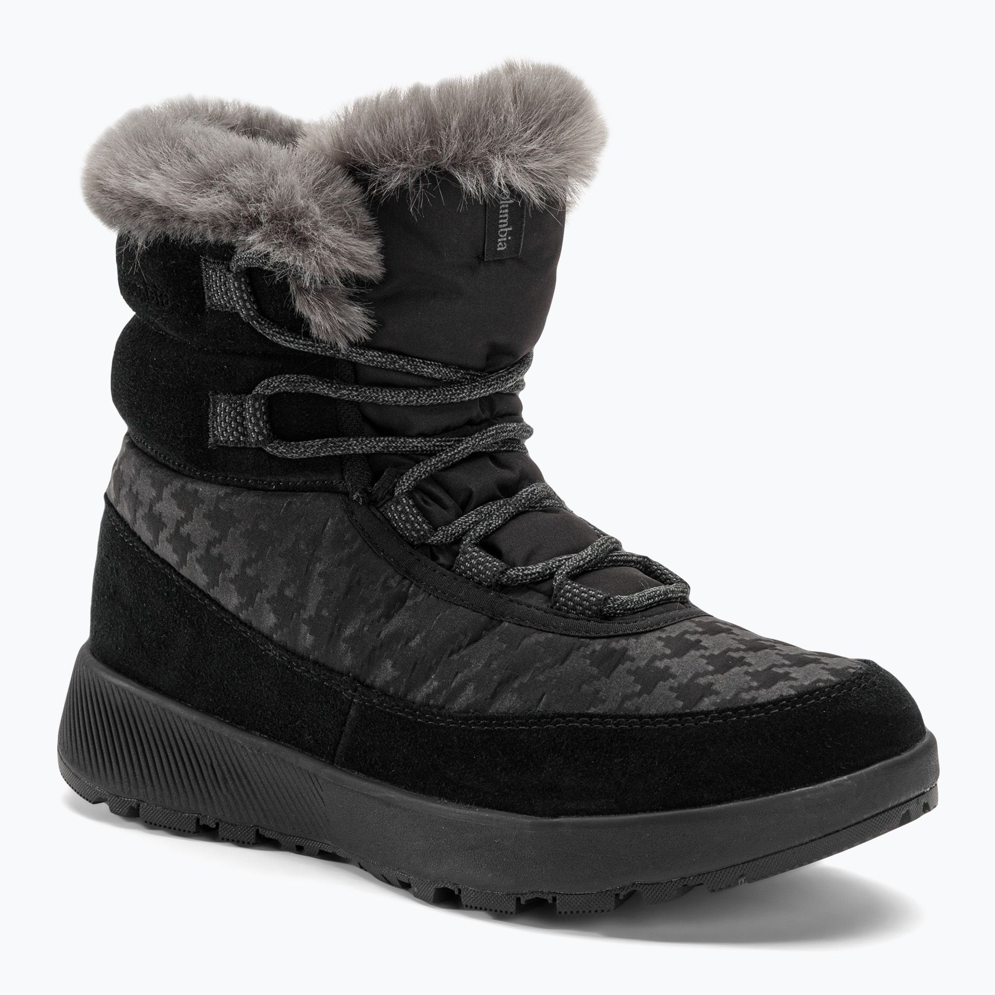 Śniegowce damskie Columbia Slopeside Peak Luxe black/graphite 