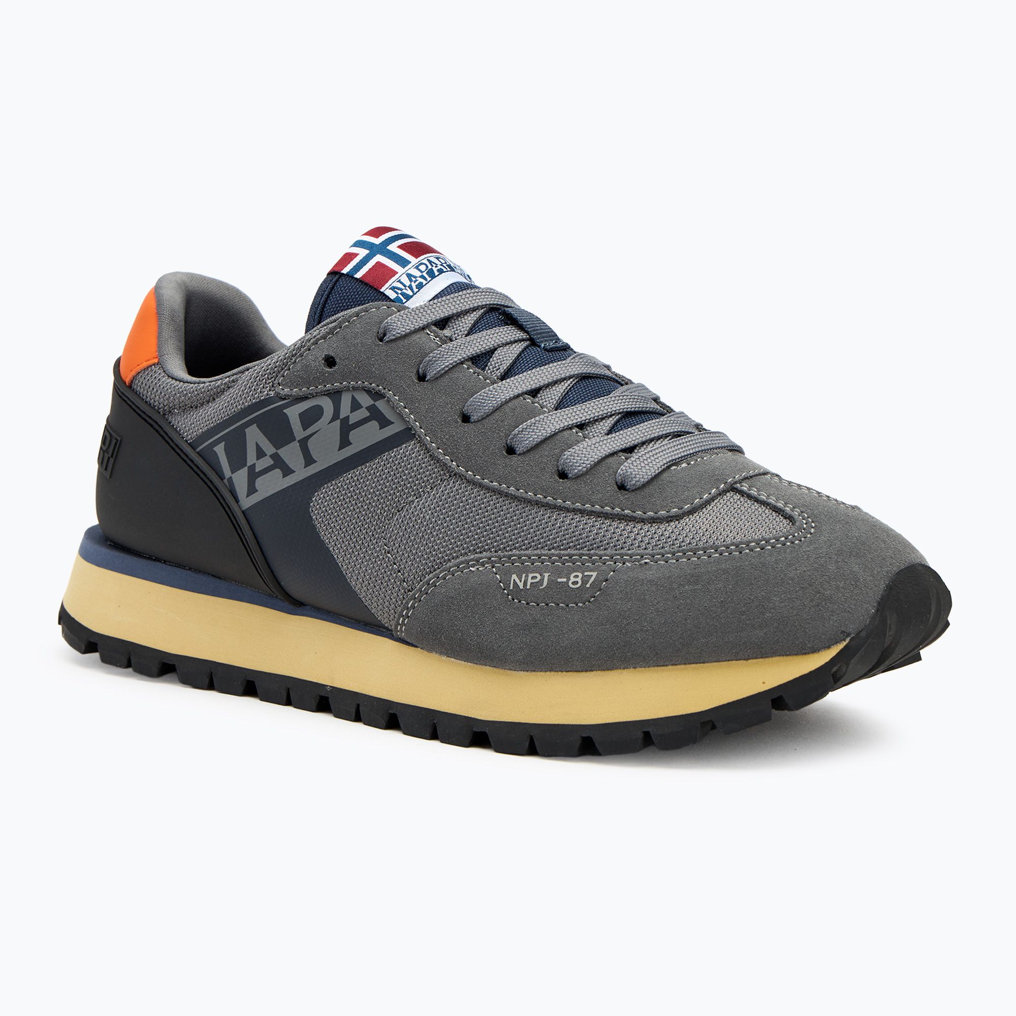 Buty męskie Napapijri Jet dark grey solid 