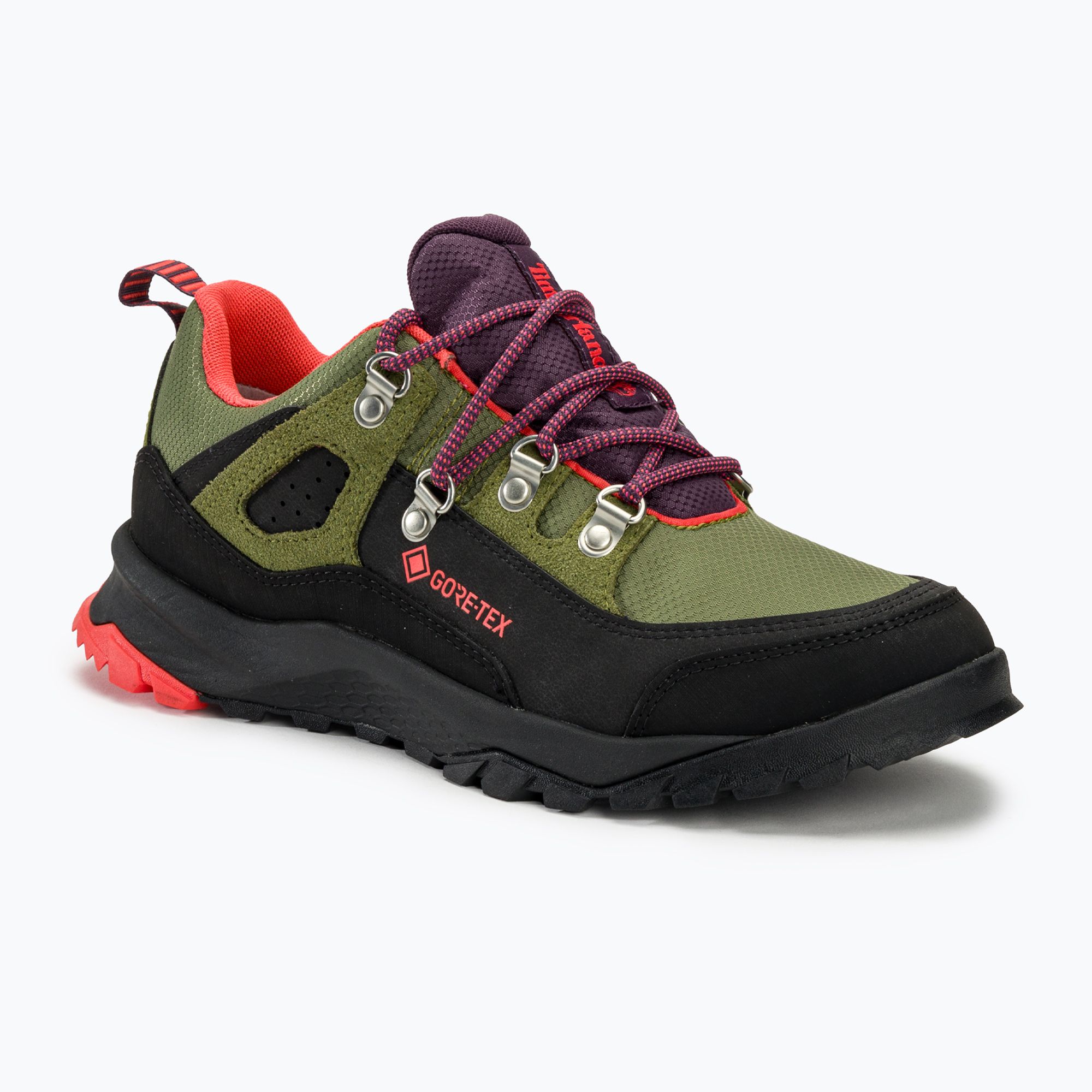 Buty trekkingowe damskie Timberland Lincoln Peak Low Lace Gtx medium green mesh 