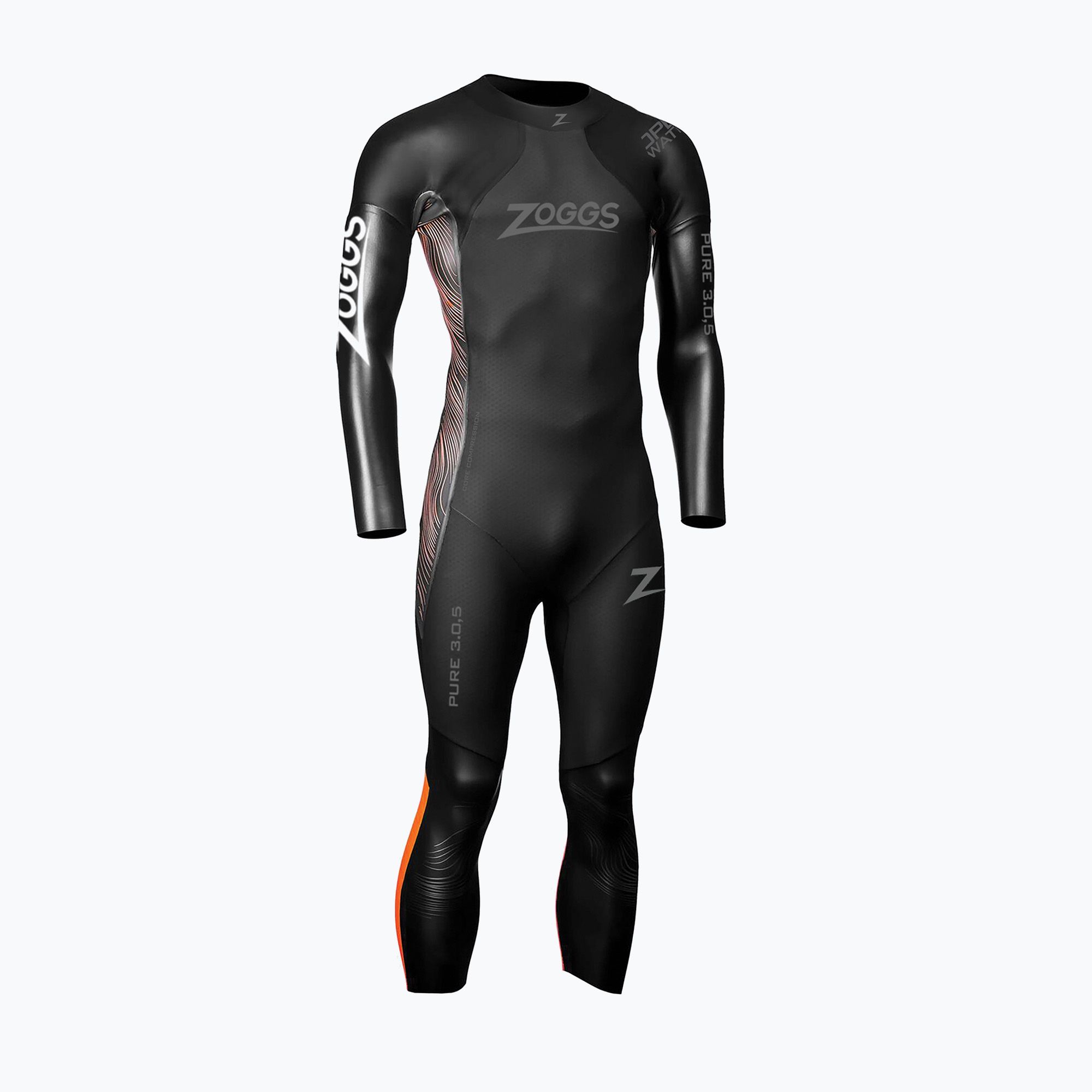 Pianka do pływania męska Zoggs Ow Pure Fs 3,5 mm 3/4 black 