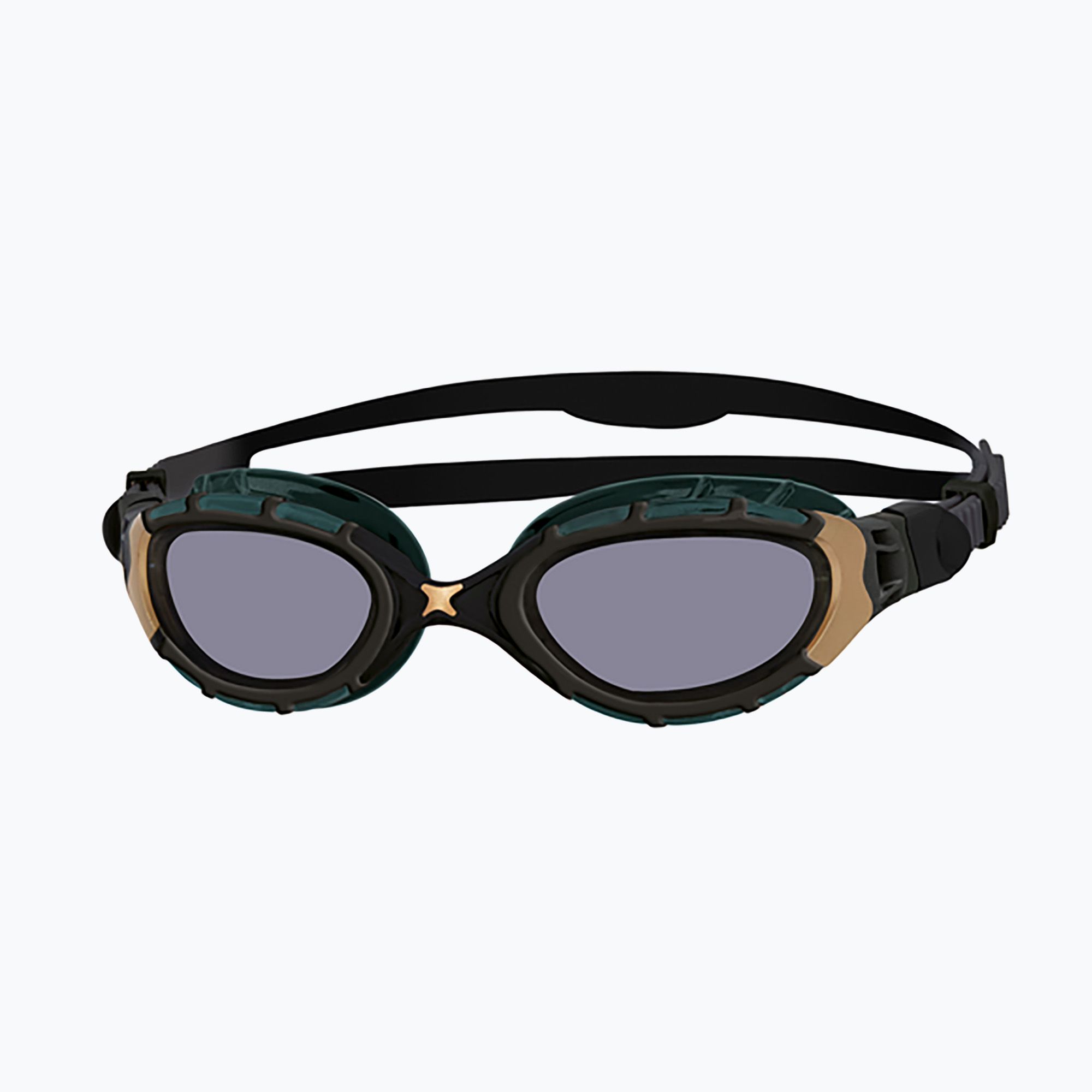 Okulary do pływania Zoggs Predator Flex Titanium Reactor S black/ gold/ reactor titanium 