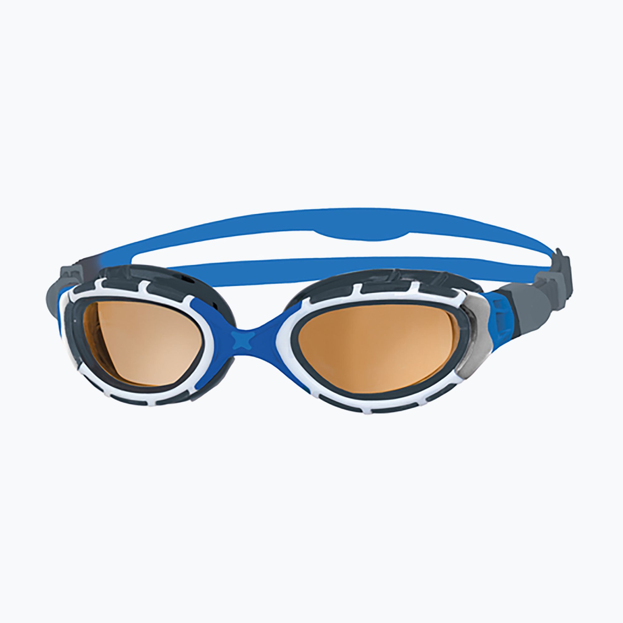 Okulary do pływania Zoggs Predator Flex Polarized Ultra blue/ grey/ polarized copper 