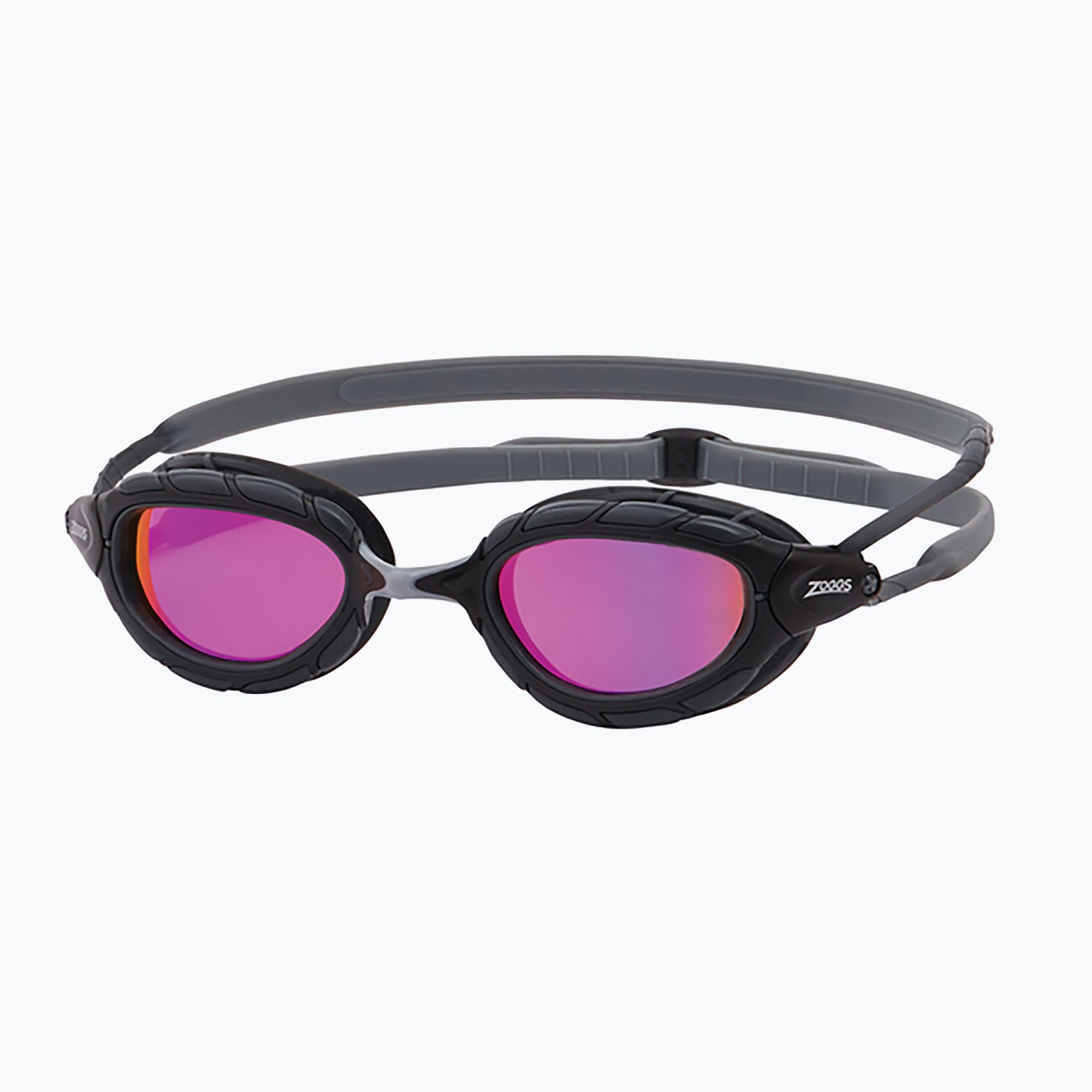 Okulary do pływania Zoggs Predator Titanium grey/ black/ mirror pink 
