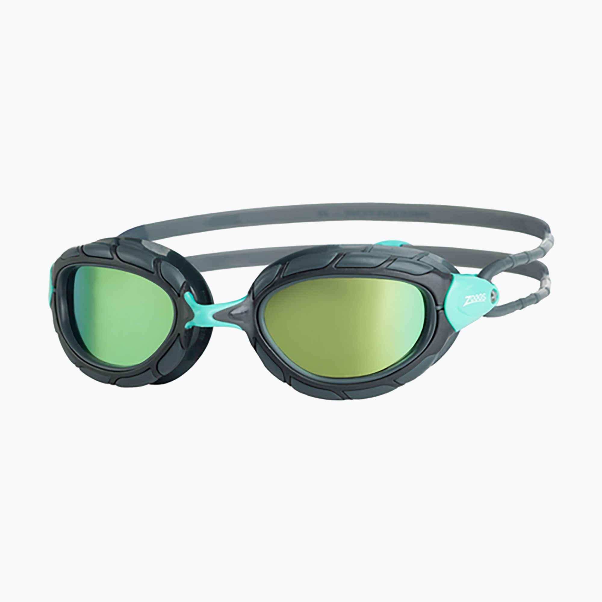 Okulary do pływania Zoggs Predator Titanium Reactor grey/ turquoise/ titanium reactor 