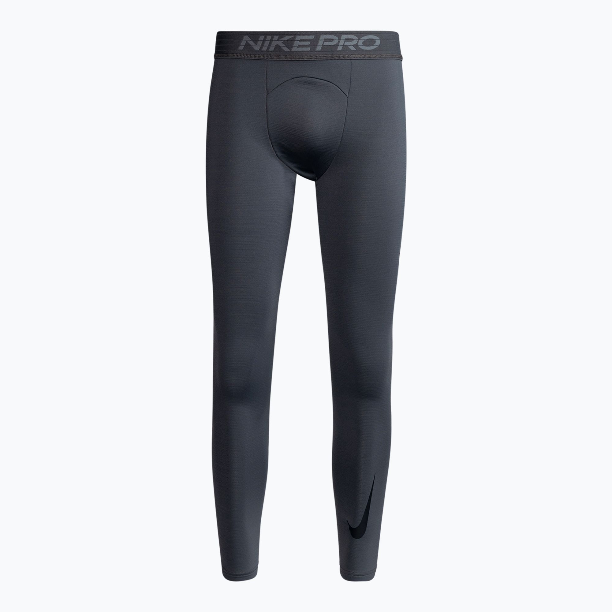 Legginsy męskie Nike Pro Warm Tight iron gray/iron gray/black 