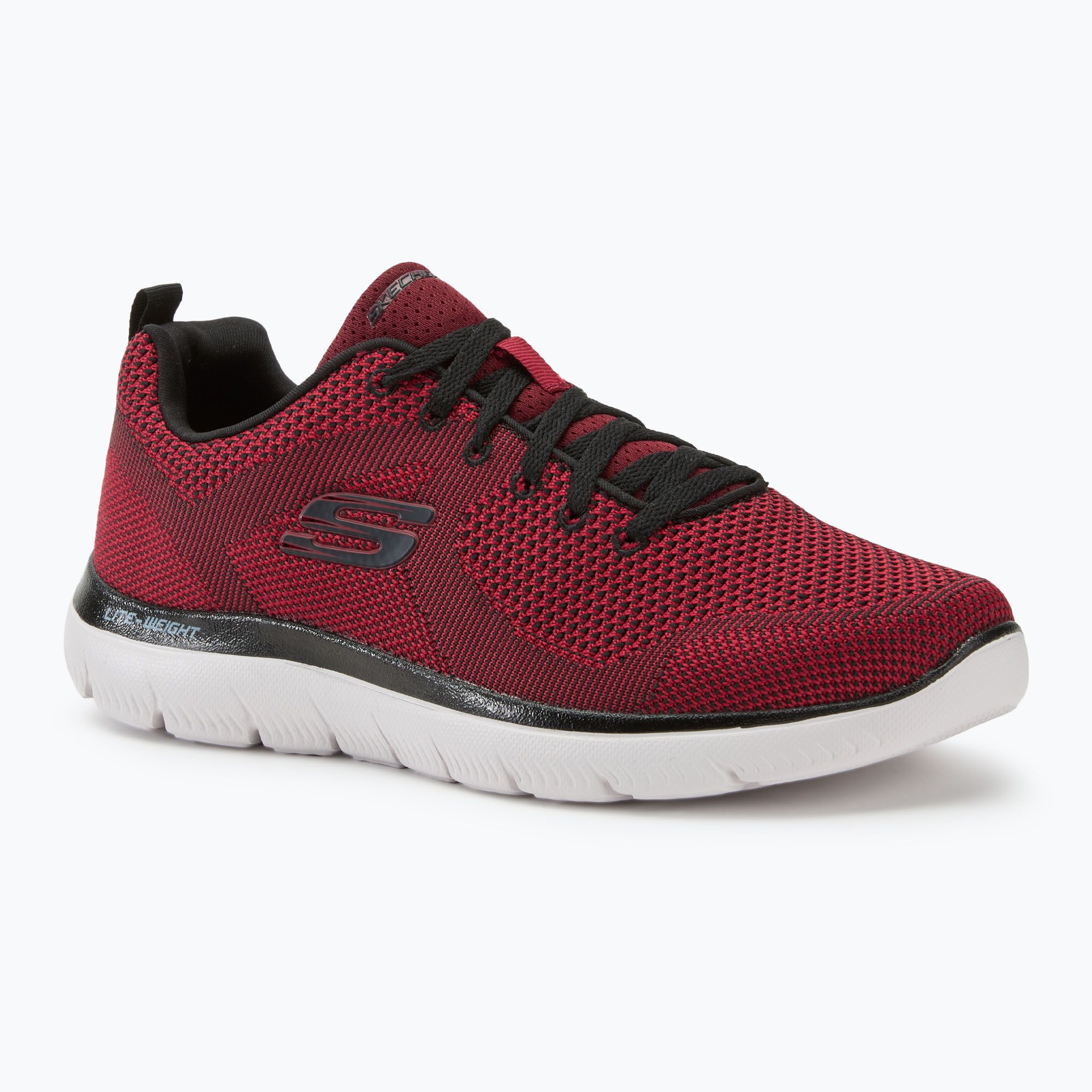 Buty męskie SKECHERS Summits Brisbane red/black 