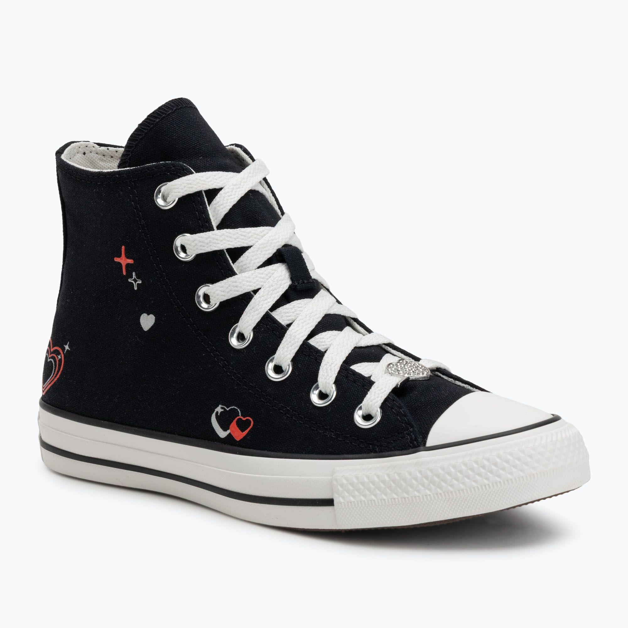 Trampki damskie Converse Chuck Taylor All Star Y2K Heart black/vintage white/fever dream 