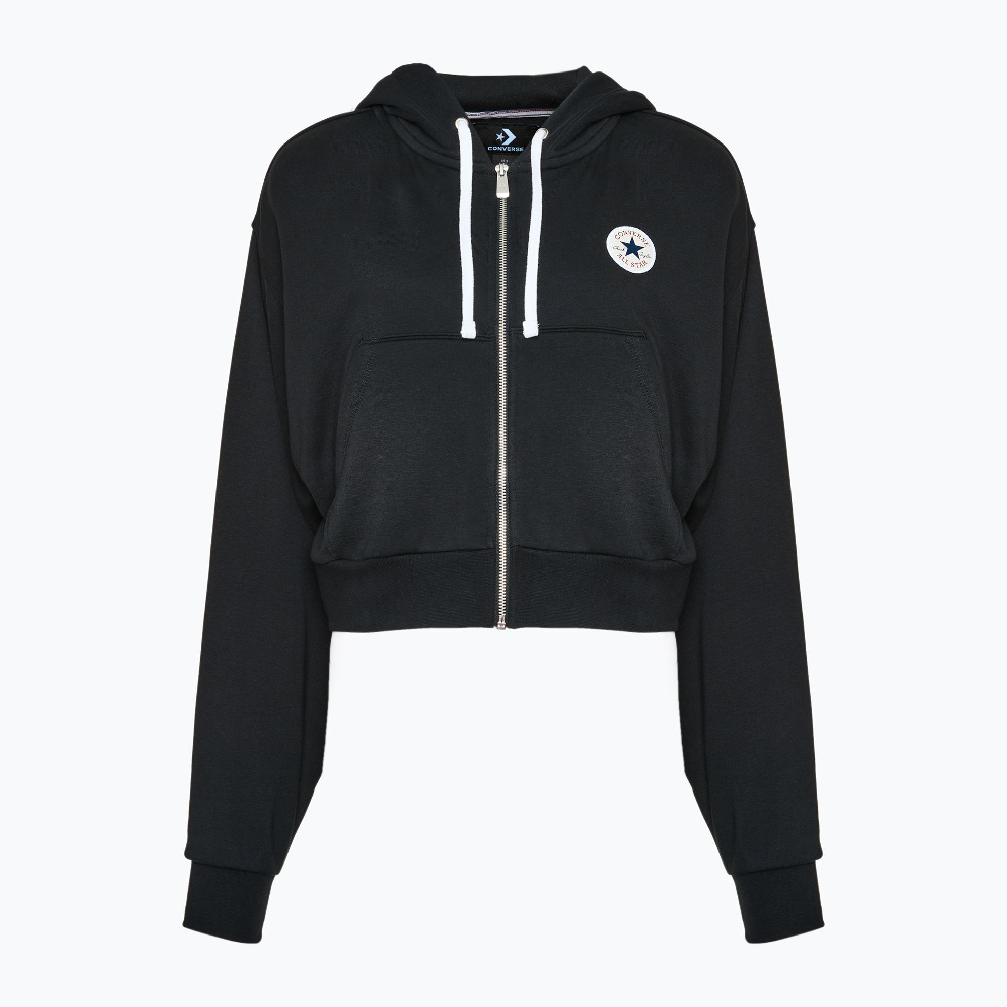 Bluza damska Converse Retro Full-Zip Hoodie converse black 
