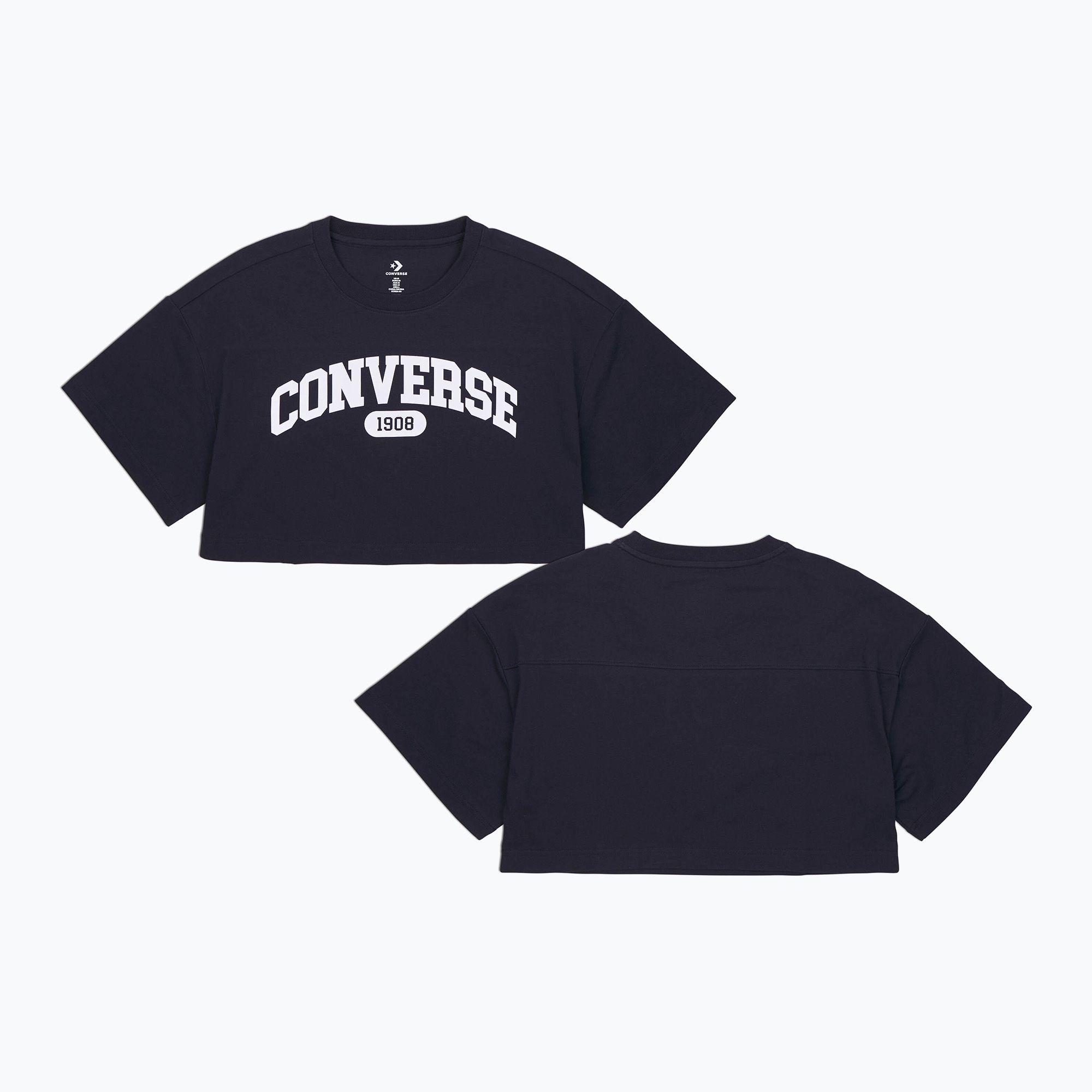 Top  damski Converse Sporty Cropped 10027253-A01 converse black 