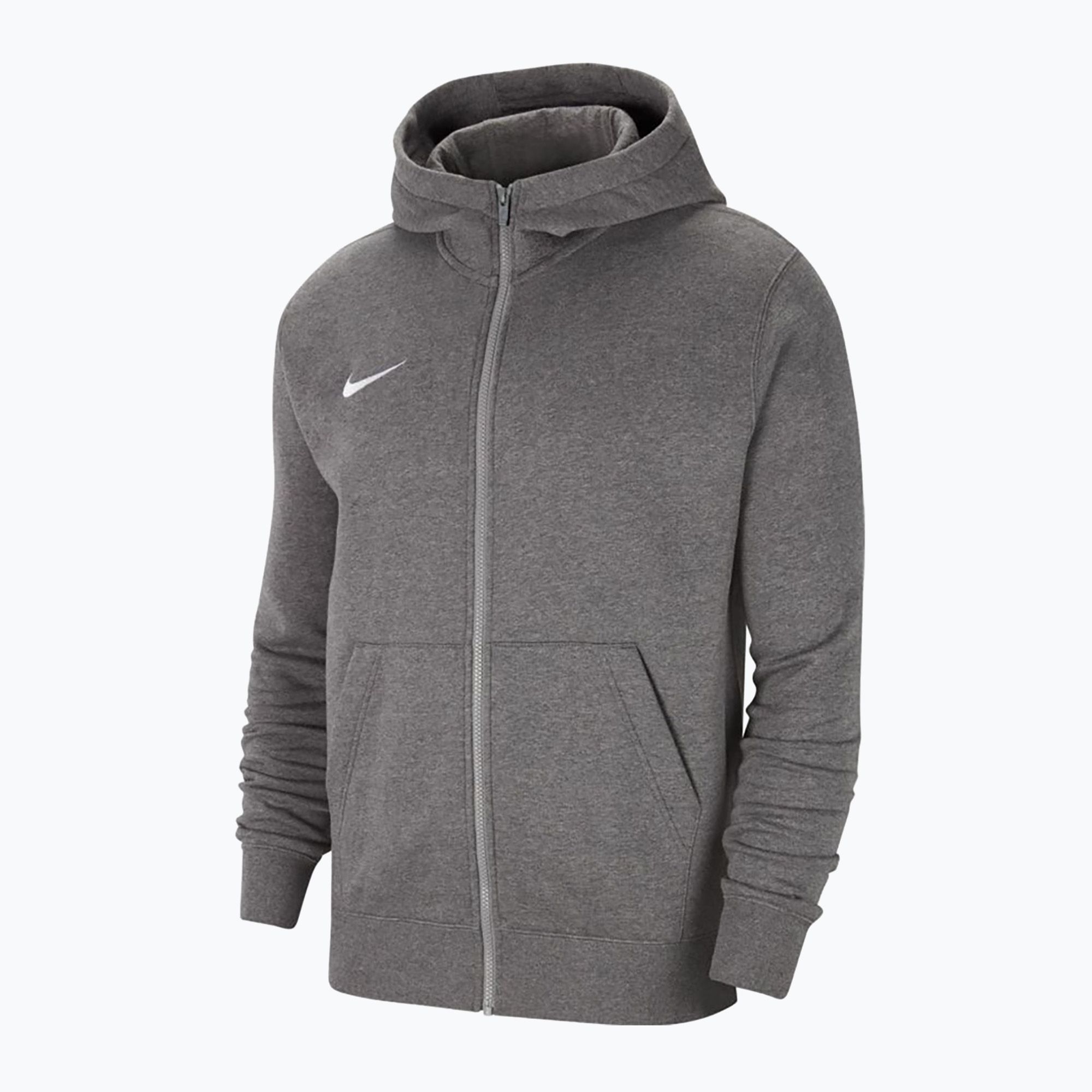 Bluza dziecięca Nike Park 20 Full Zip Hoodie charcoal heathr/white 