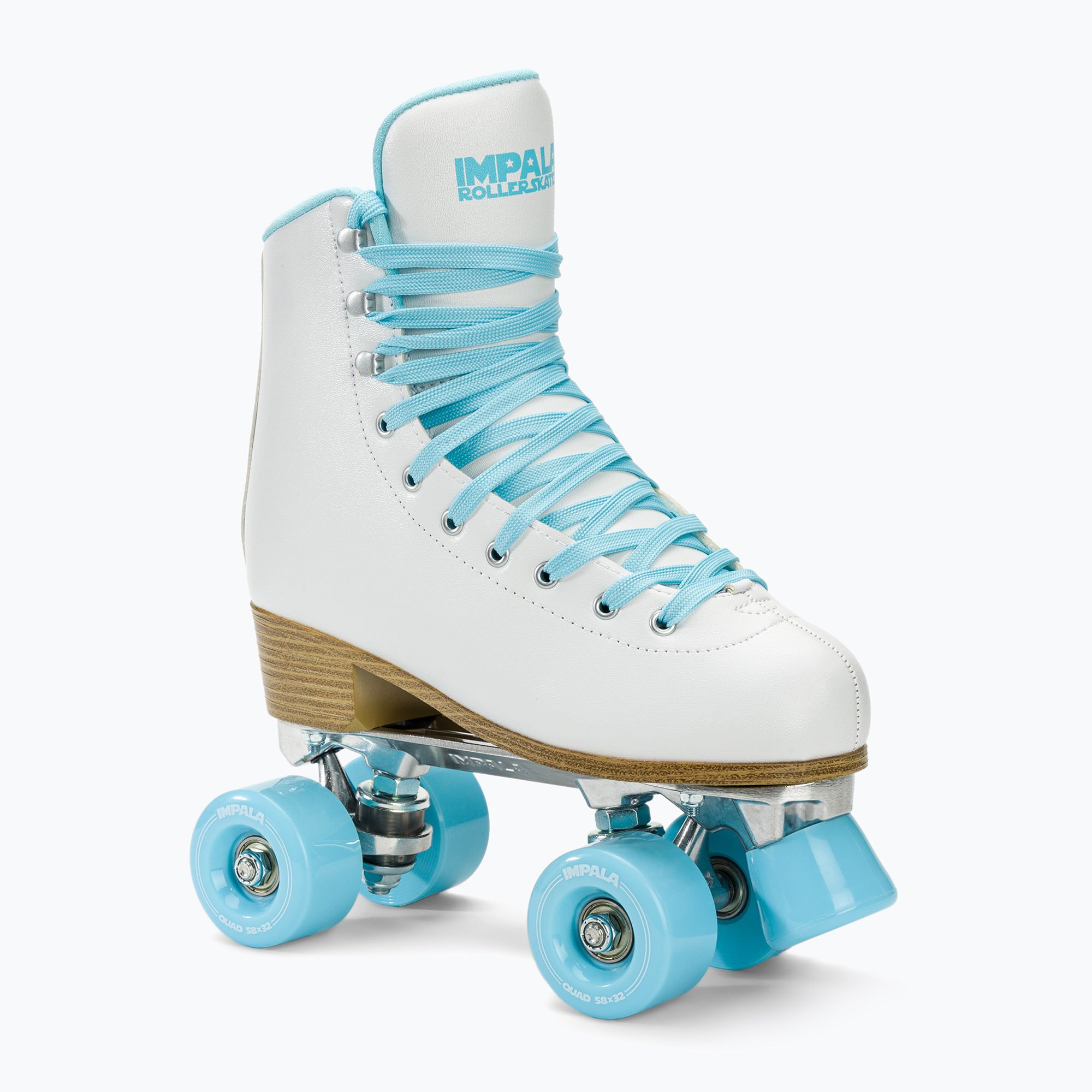 Wrotki damskie IMPALA Quad Skate white ice 