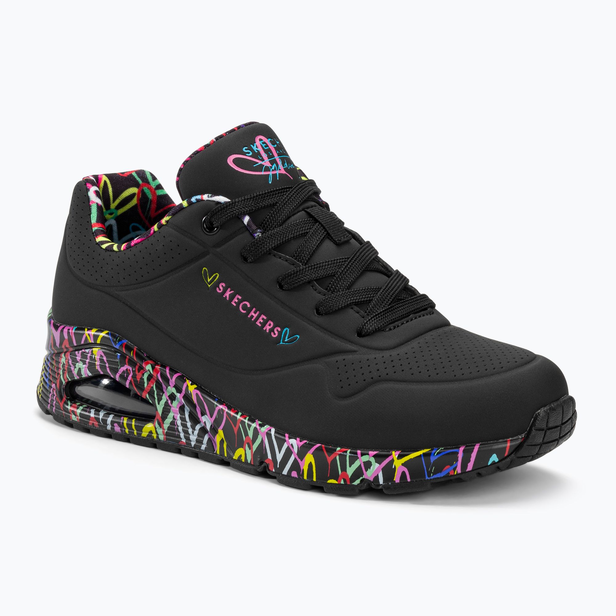 Buty damskie SKECHERS Uno Loving Love black 
