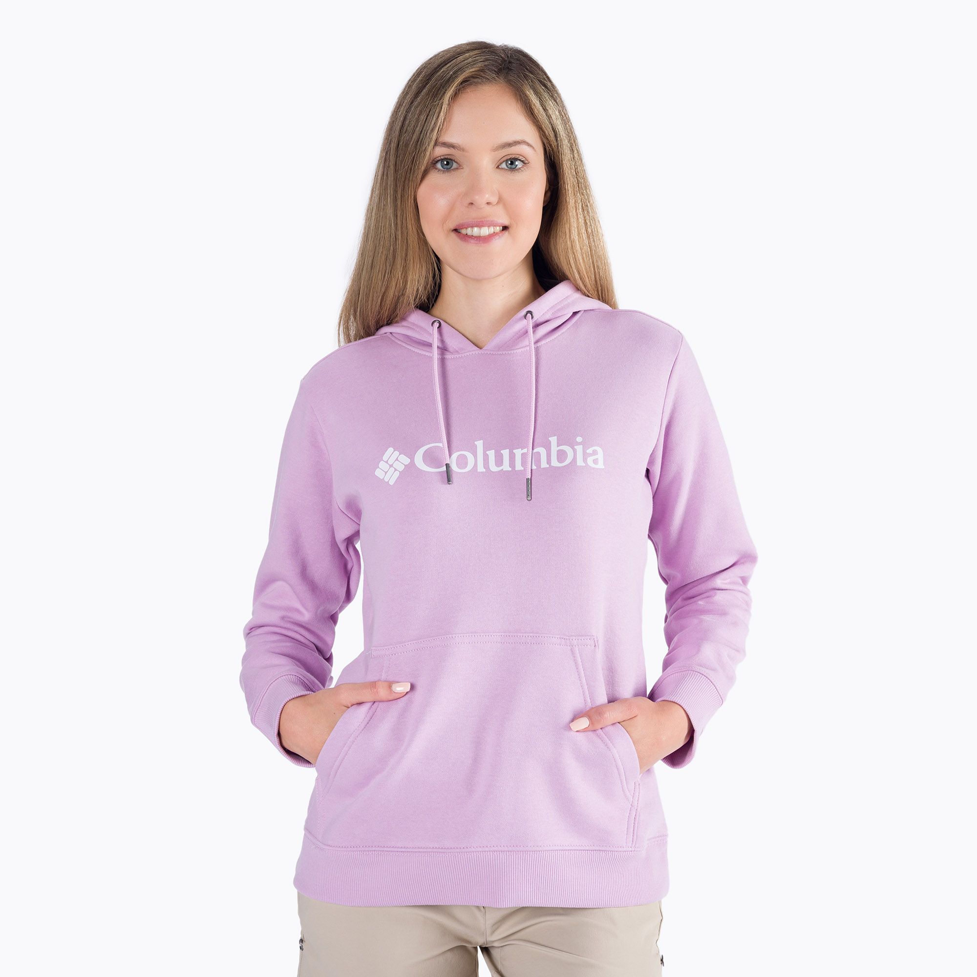 Bluza damska Columbia Logo Hoodie aura 