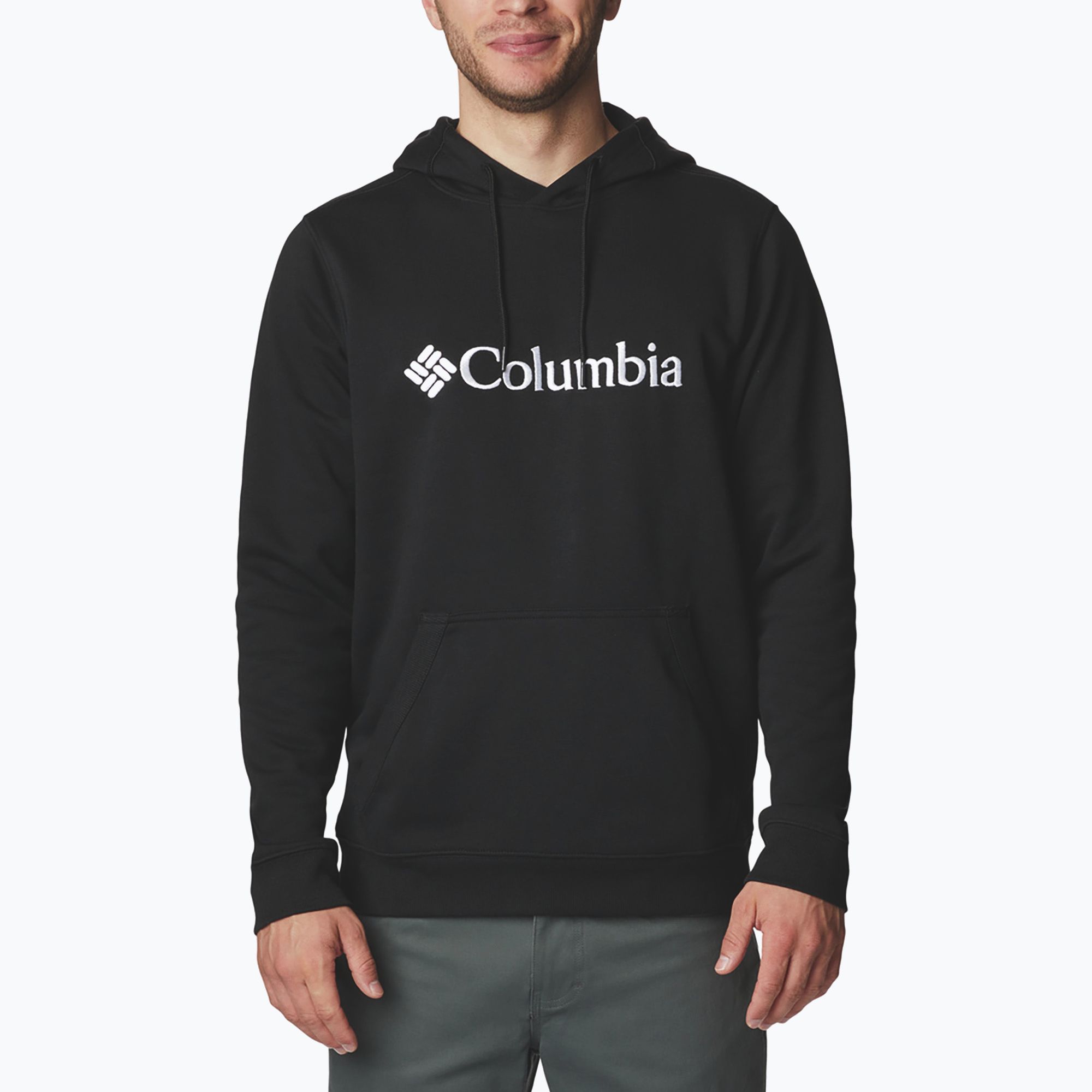 Bluza męska Columbia CSC Basic Logo II Hoodie black/white csc branded logo 