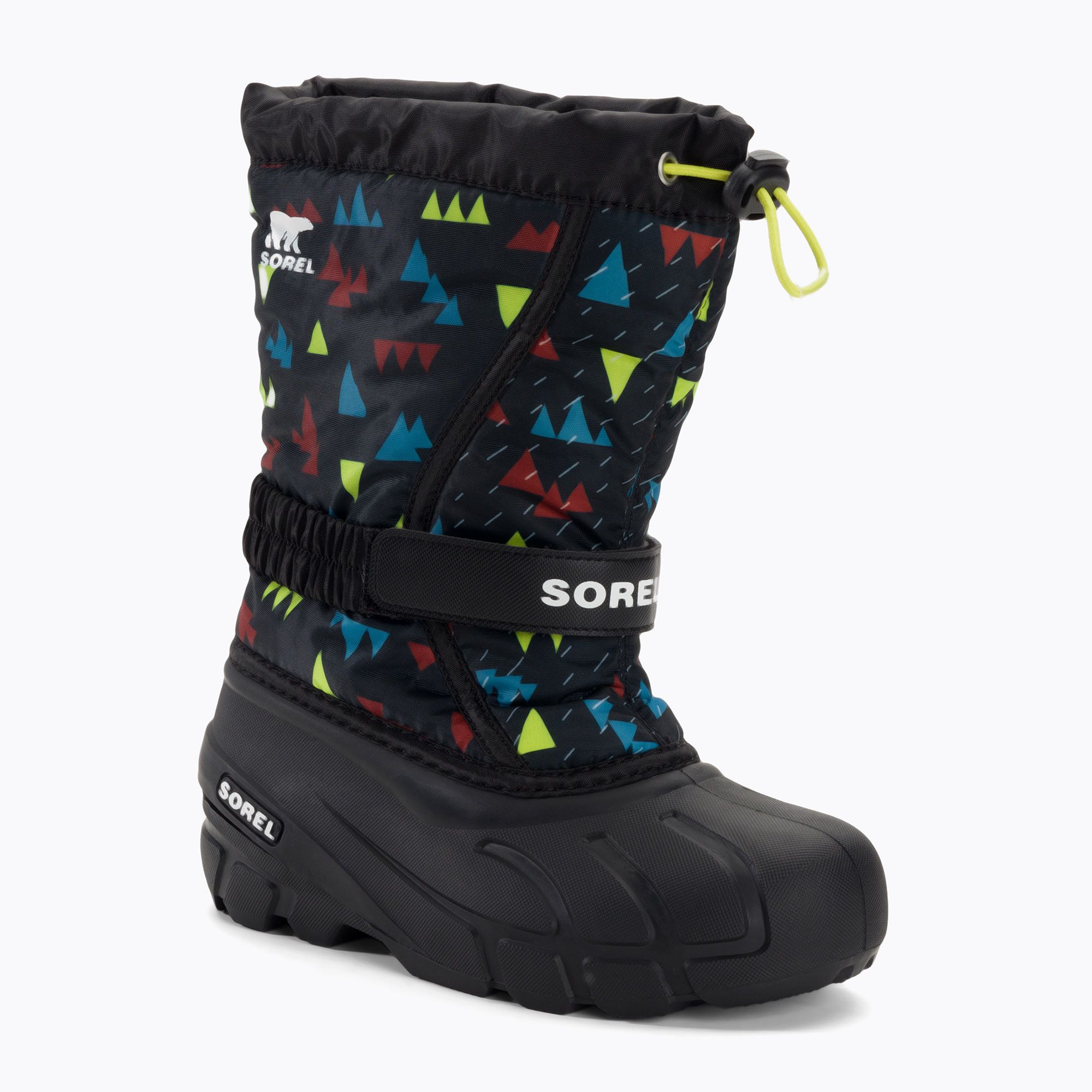 Śniegowce juniorskie Sorel Flurry Print Boys black/black 