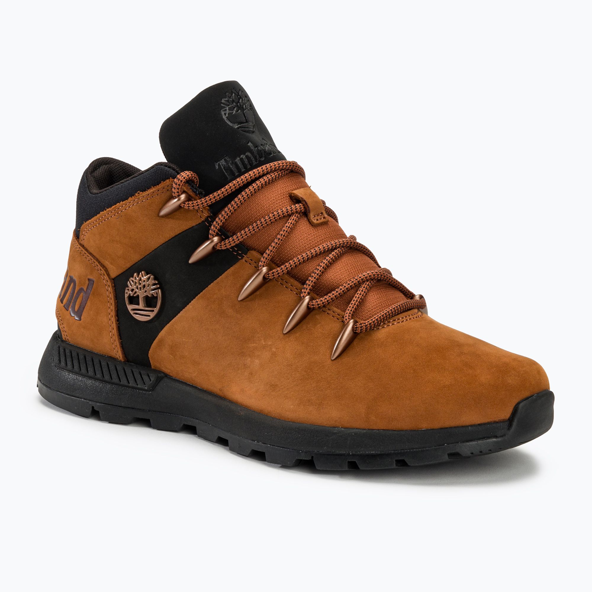 Buty męskie Timberland Sprint Trekker Mid Lace rust nubuk 