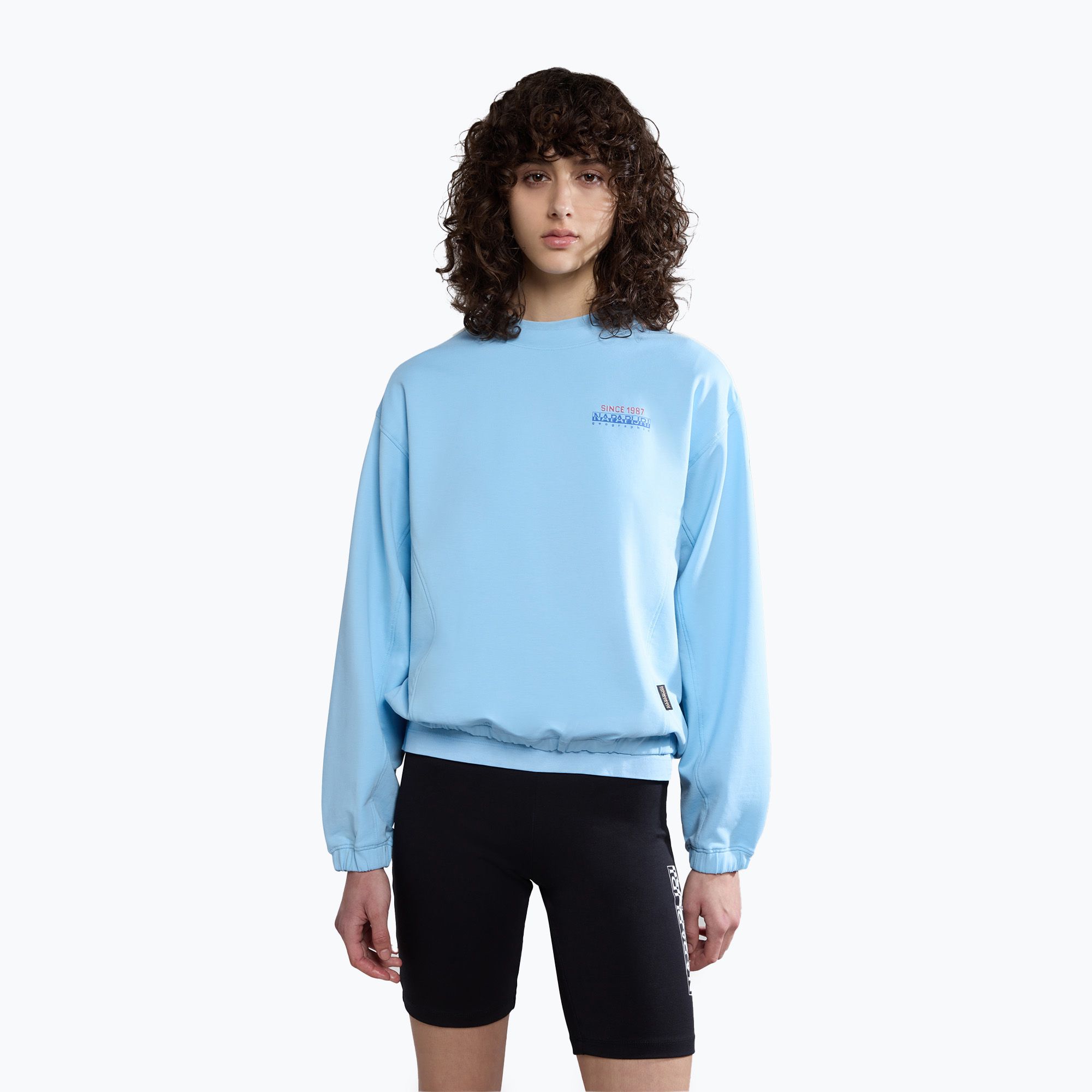 Bluza damska Napapijri B-Keith C blue clear 