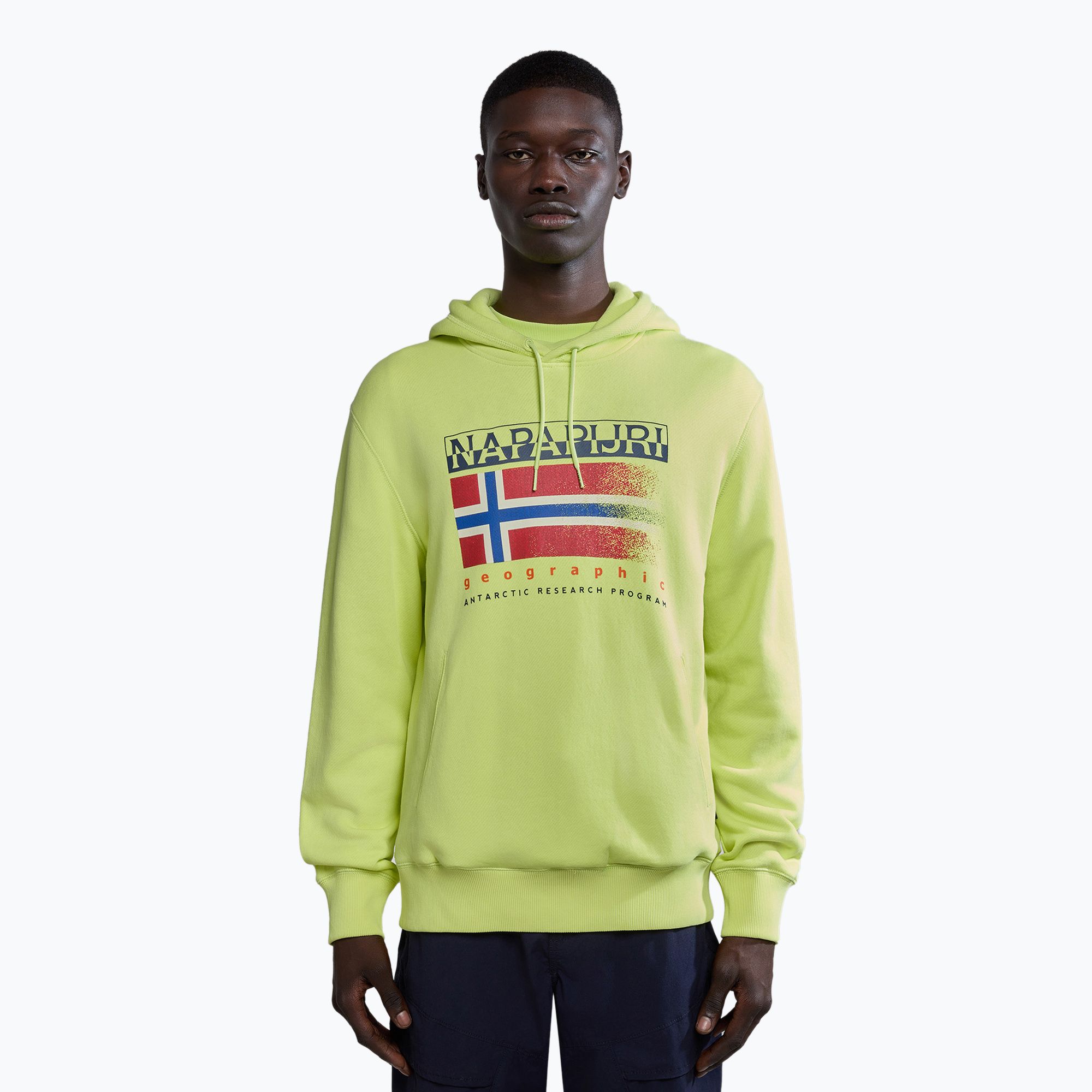 Bluza męska Napapijri B-Kreis H yellow sunny 