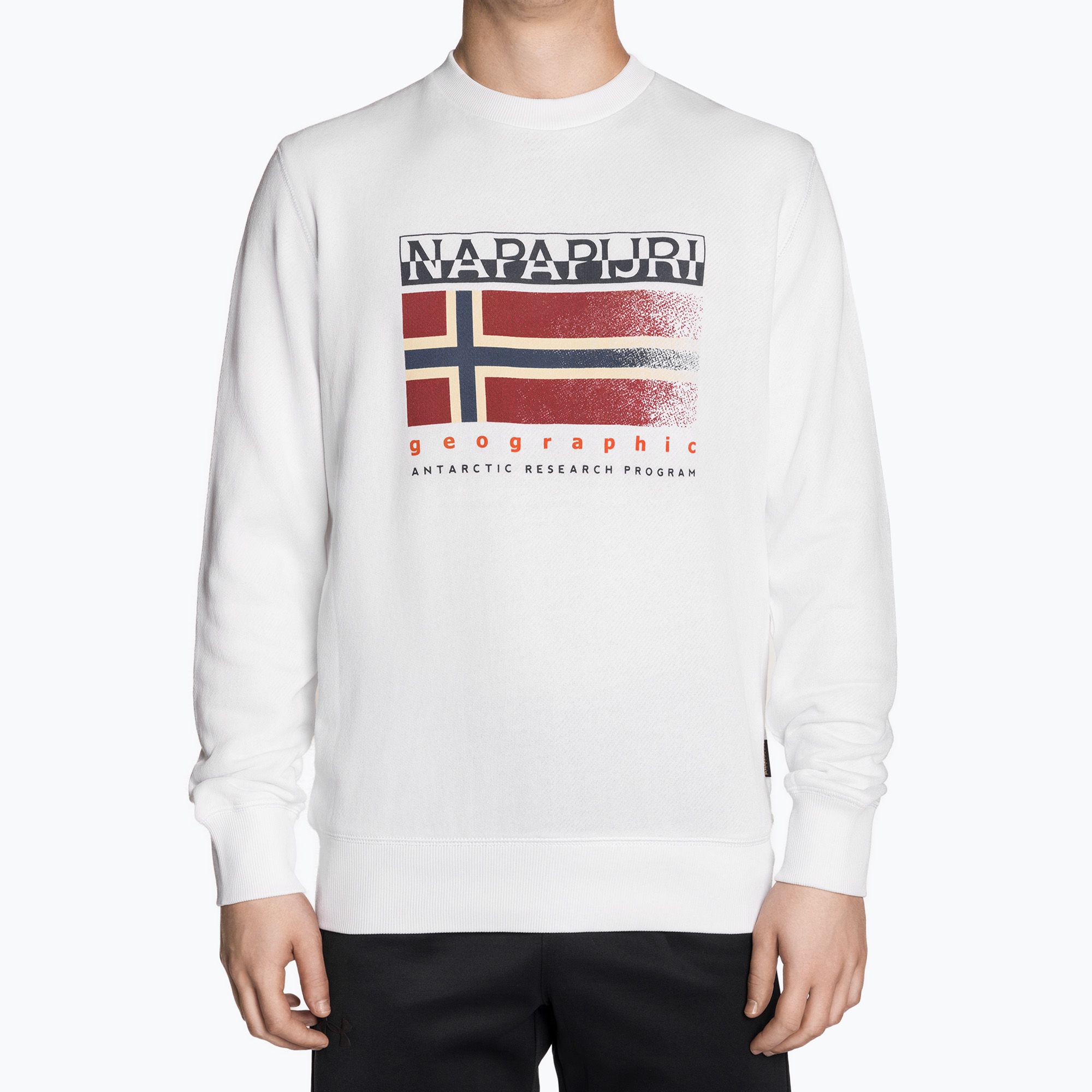 Bluza męska Napapijri B-Kreis C brightwhite 