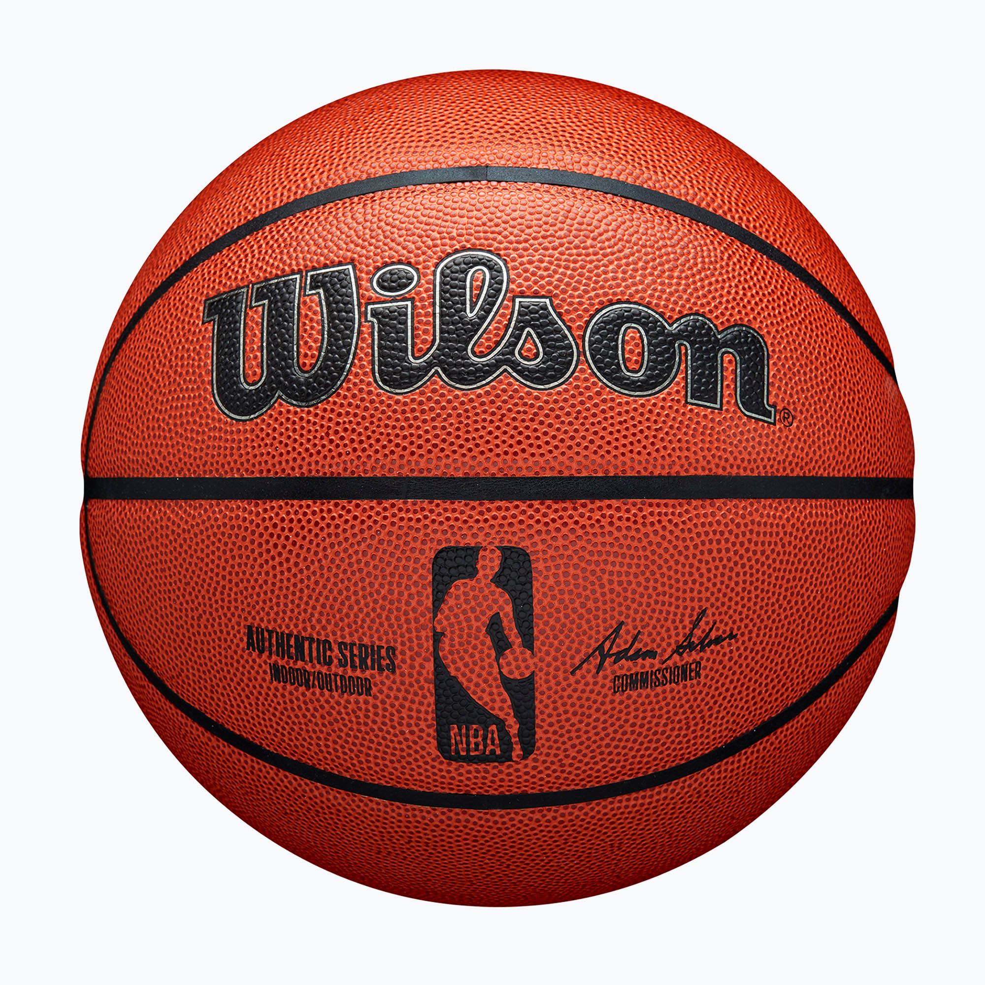 Piłka do koszykówki Wilson NBA Authentic Indoor Outdoor orange rozmiar 6 