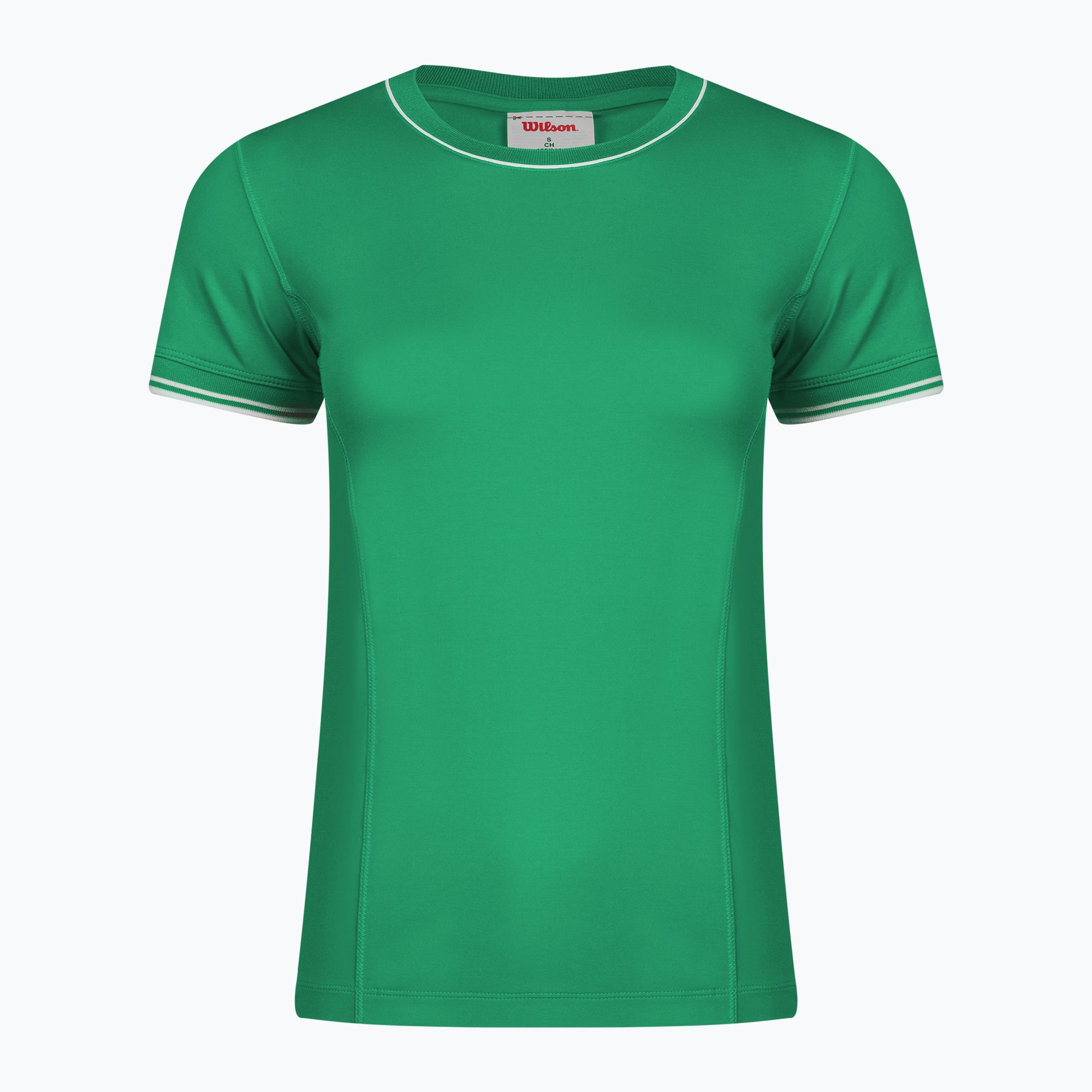 Koszulka damska Wilson Team Seamless W courtside green 