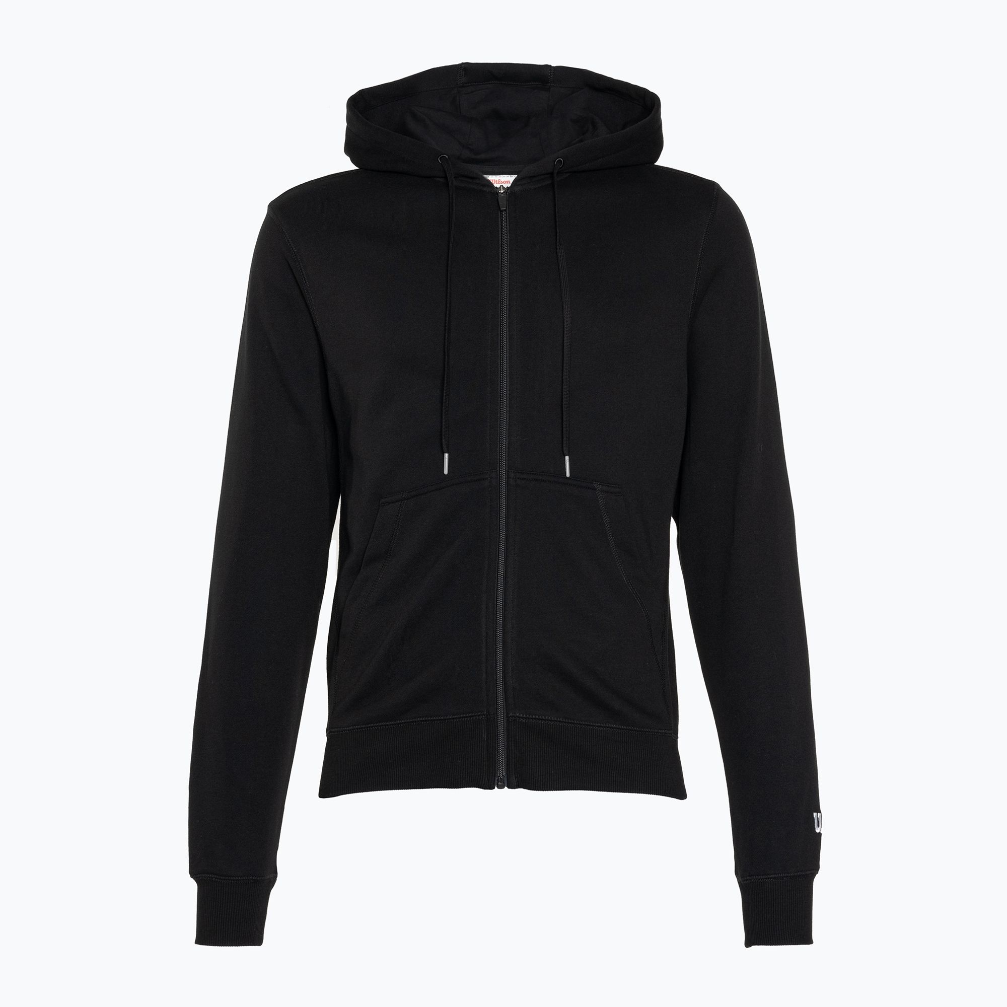 Bluza męska Wilson Team Zip Hoodie black 