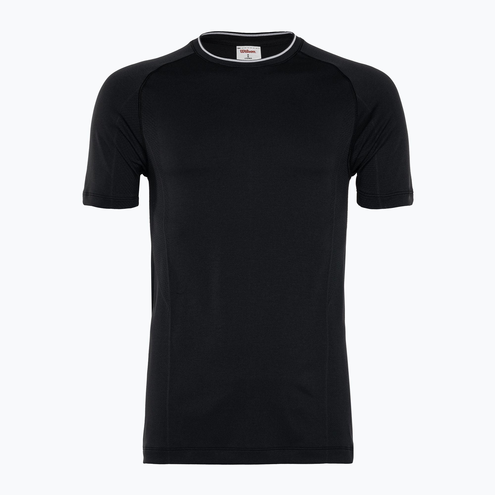 Koszulka męska Wilson Team Seamless Crew black 