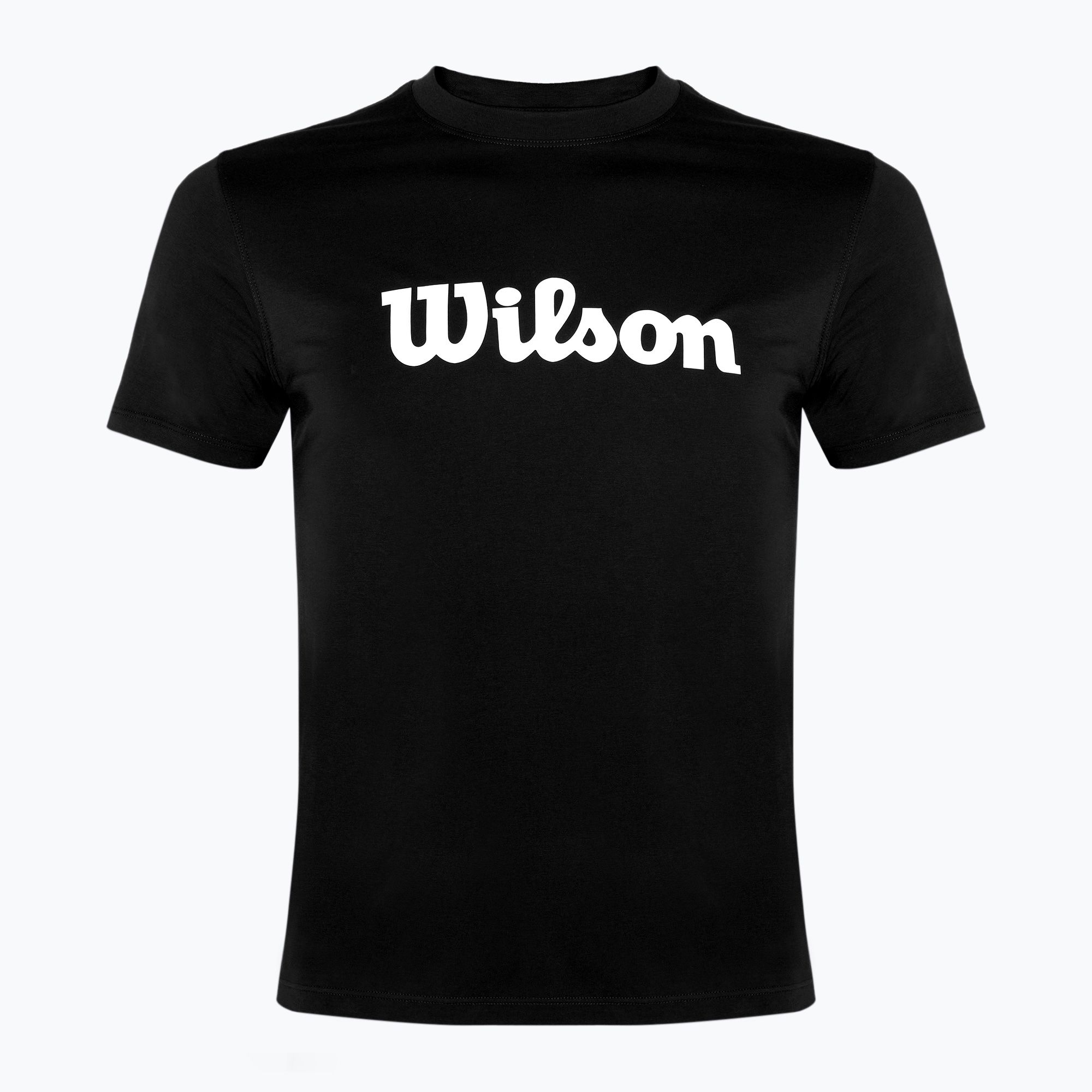 Koszulka tenisowa męska Wilson Team Graphic black script 