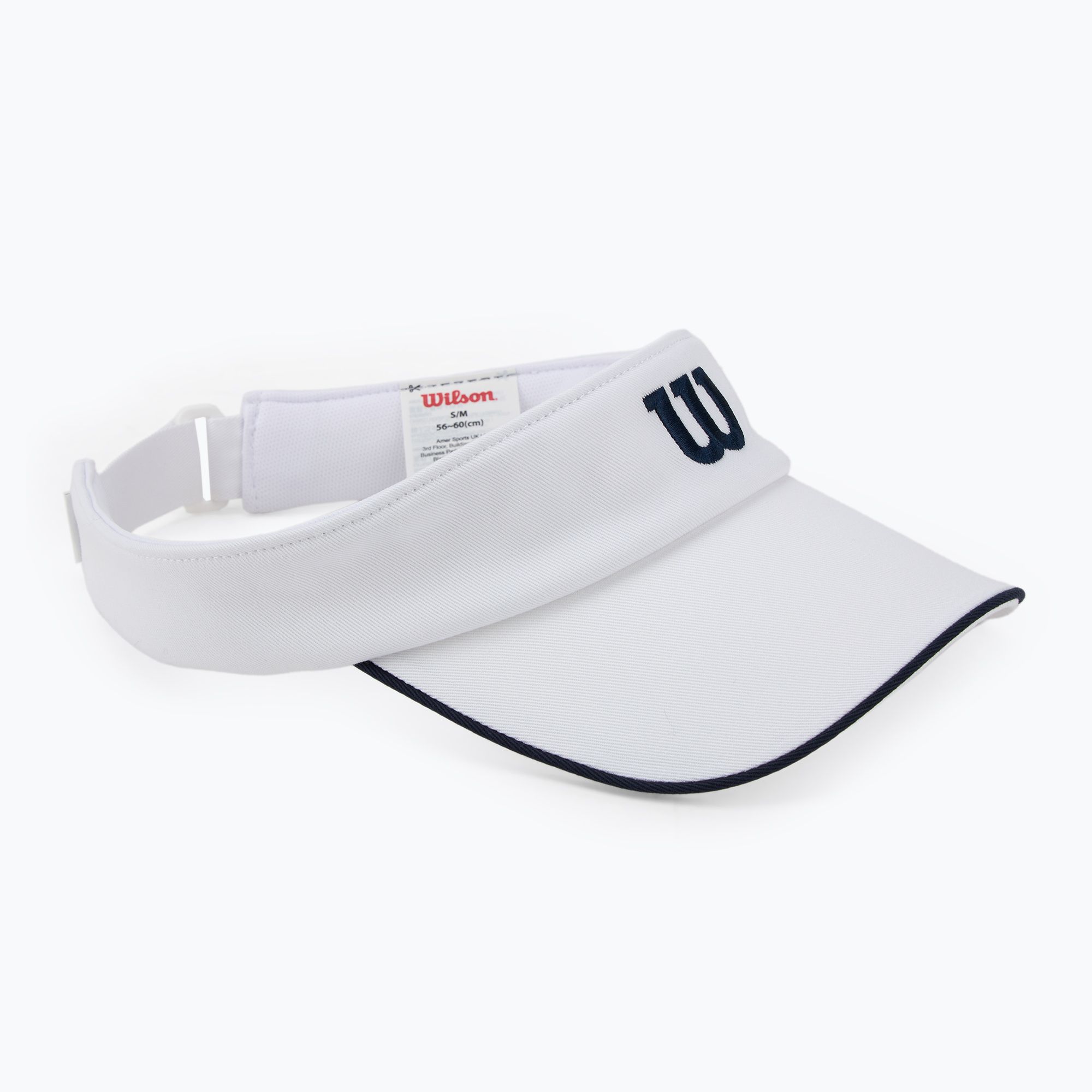 Daszek tenisowy Wilson Classic Visor bright white 