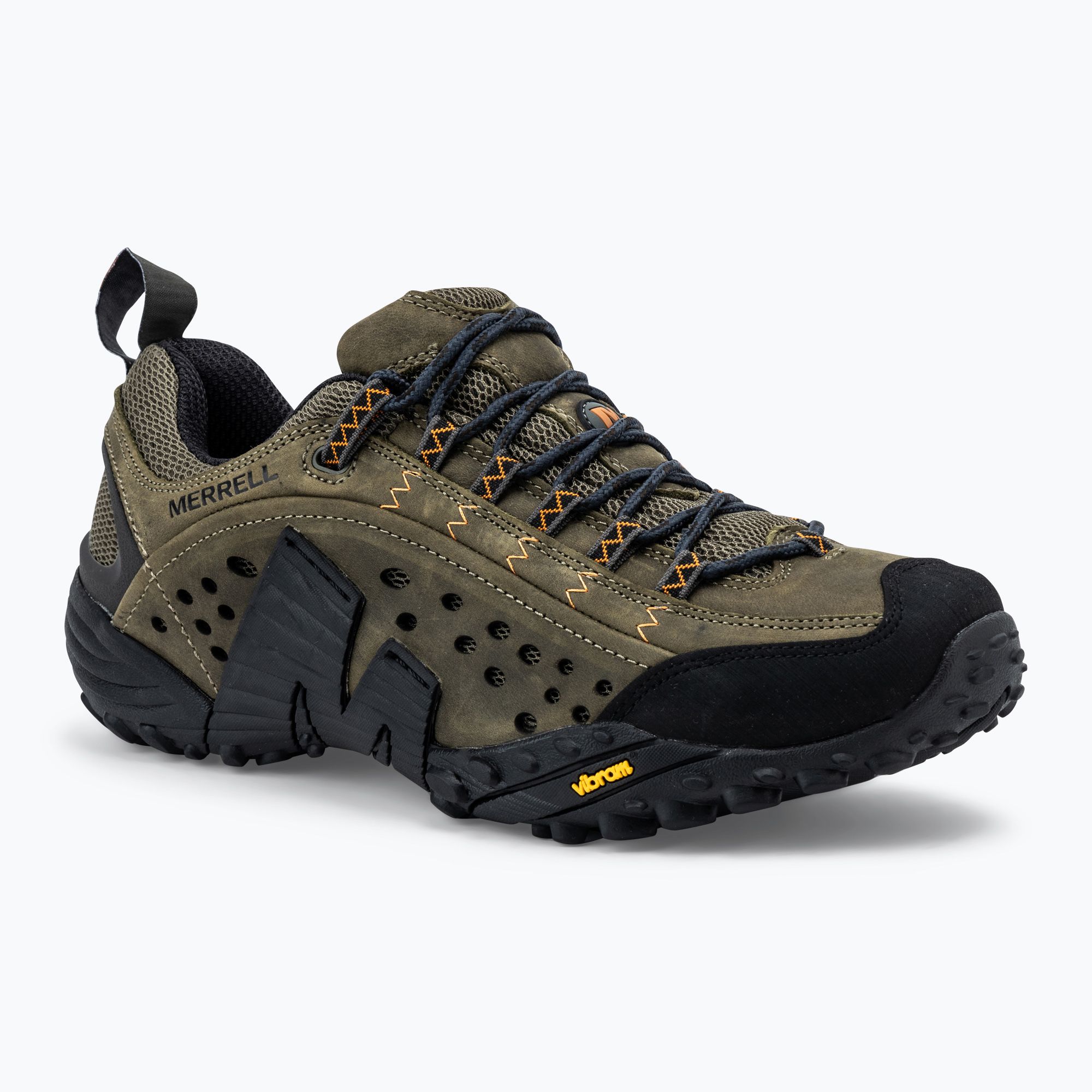 Buty turystyczne męskie Merrell Intercept dark olive 