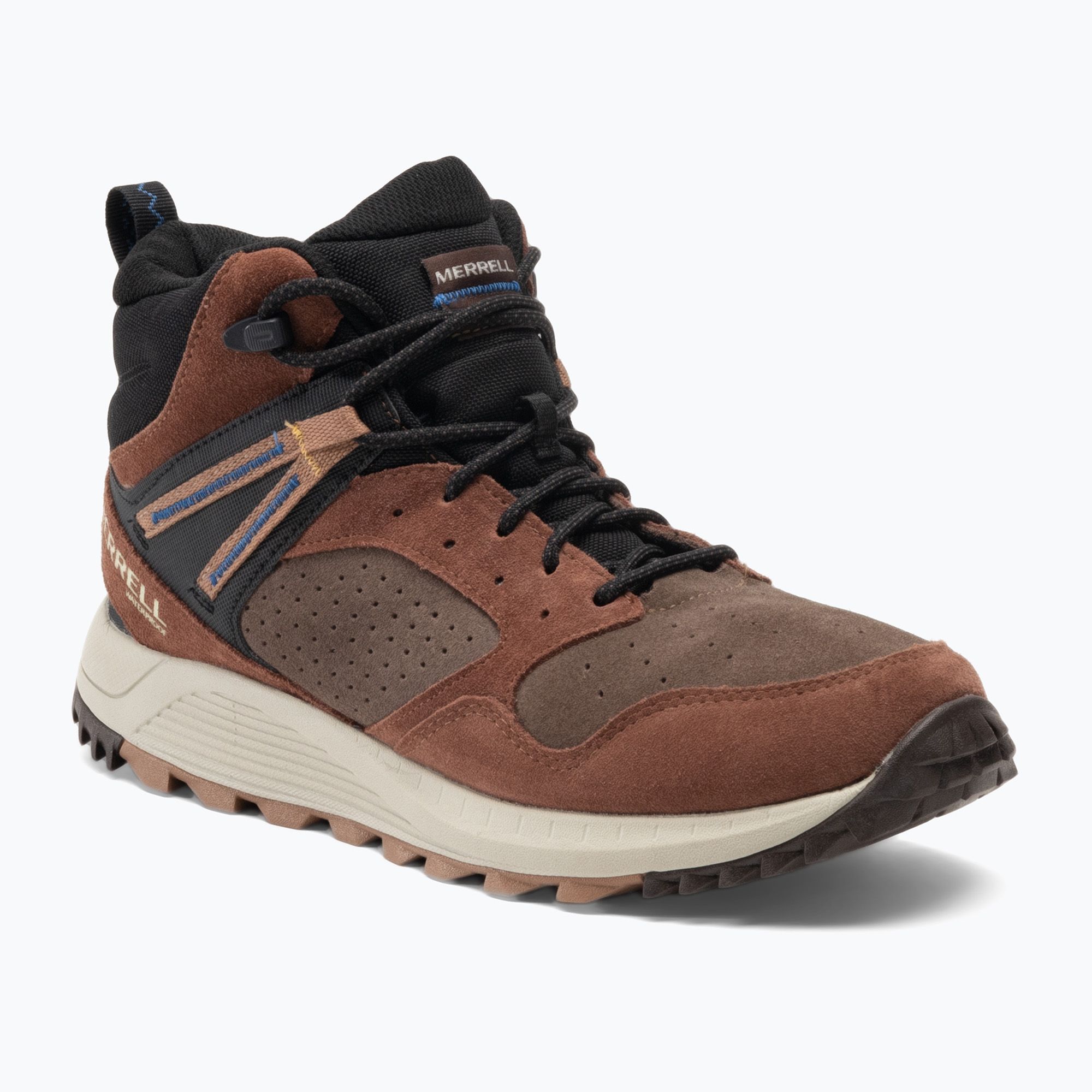 Buty turystyczne męskie Merrell Wildwood Sneaker Boot Mid WP bracken 