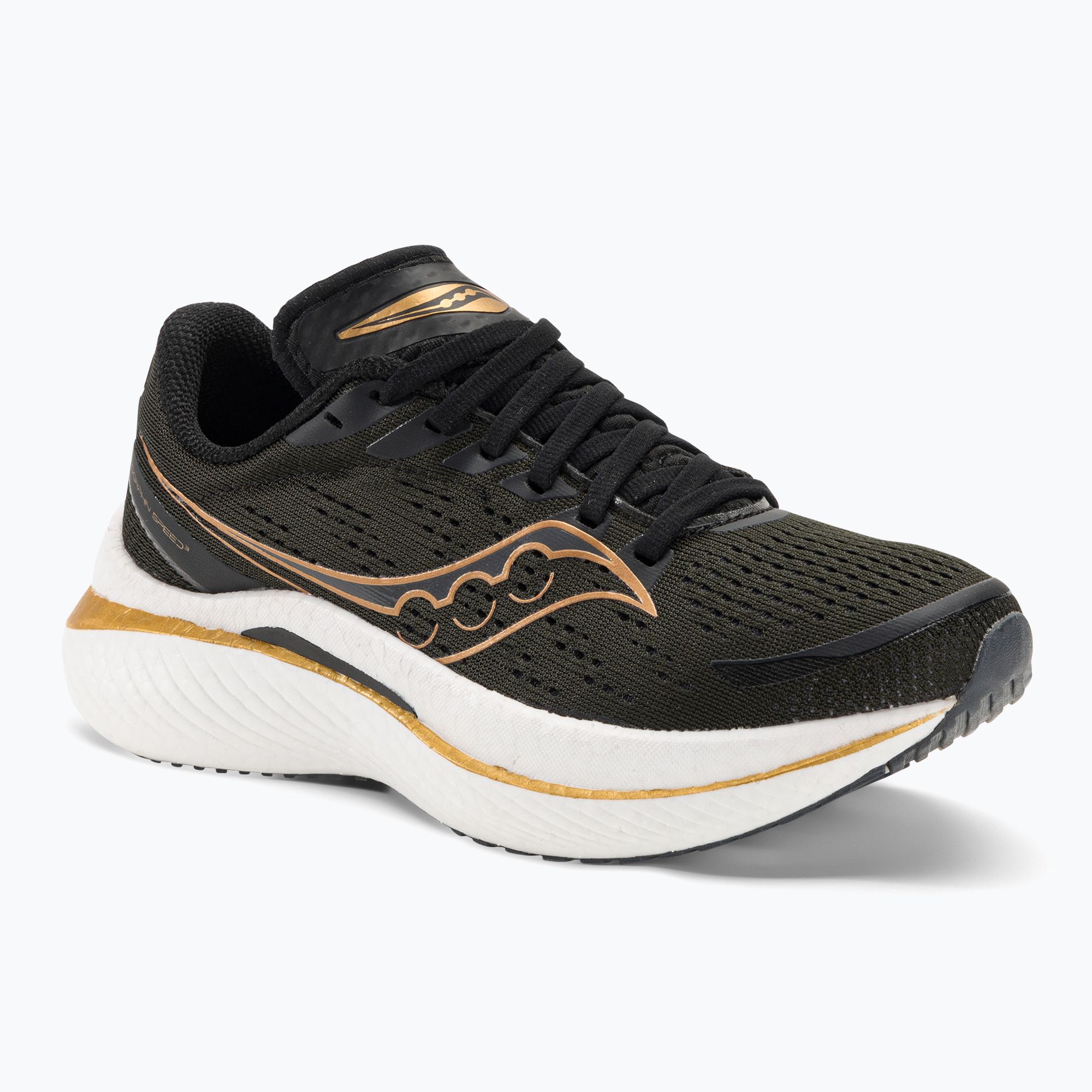 Buty do biegania damskie Saucony Endorphin Speed 3 black/goldstruck 