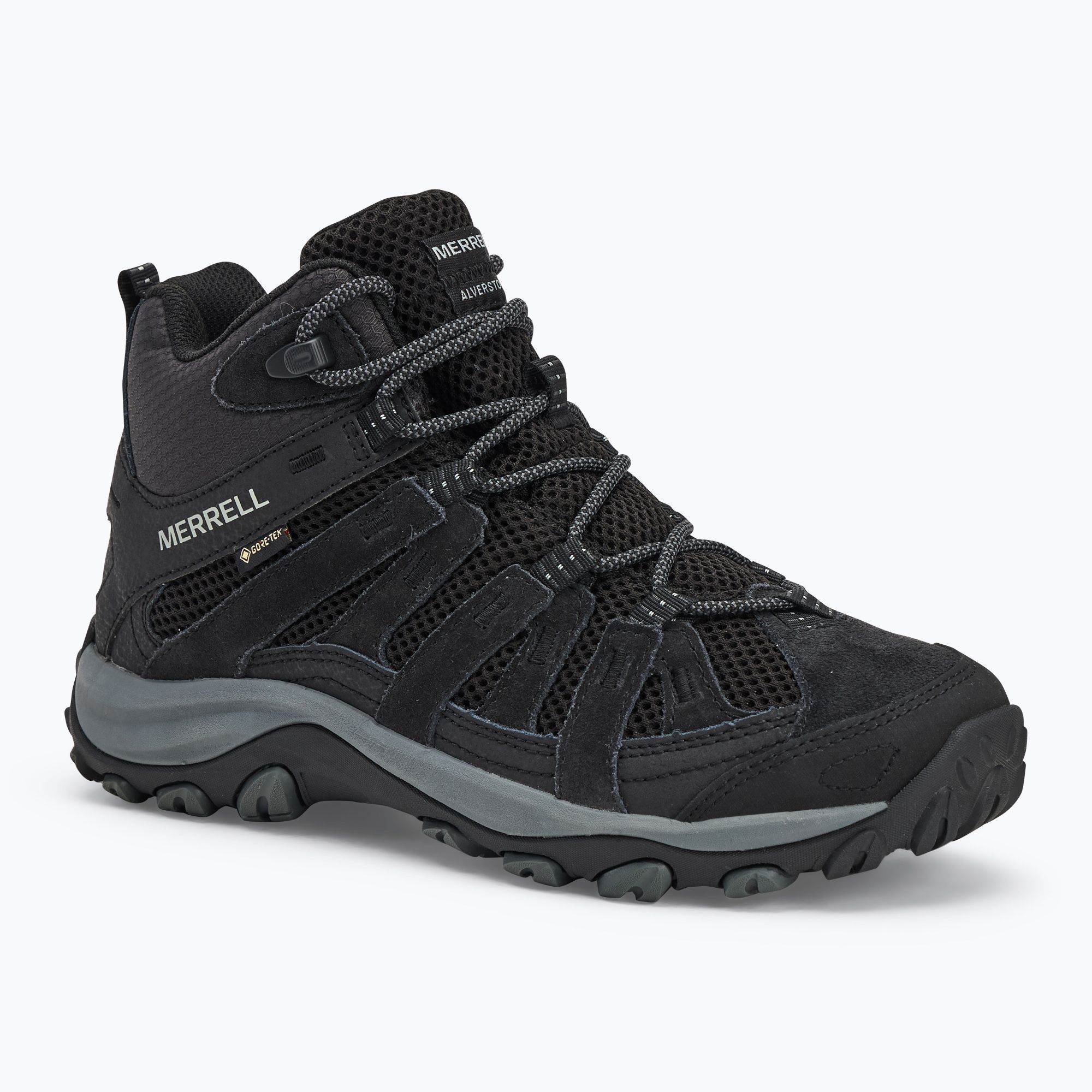 Buty turystyczne męskie Merrell Alverstone 2 Mid GTX black/ black 