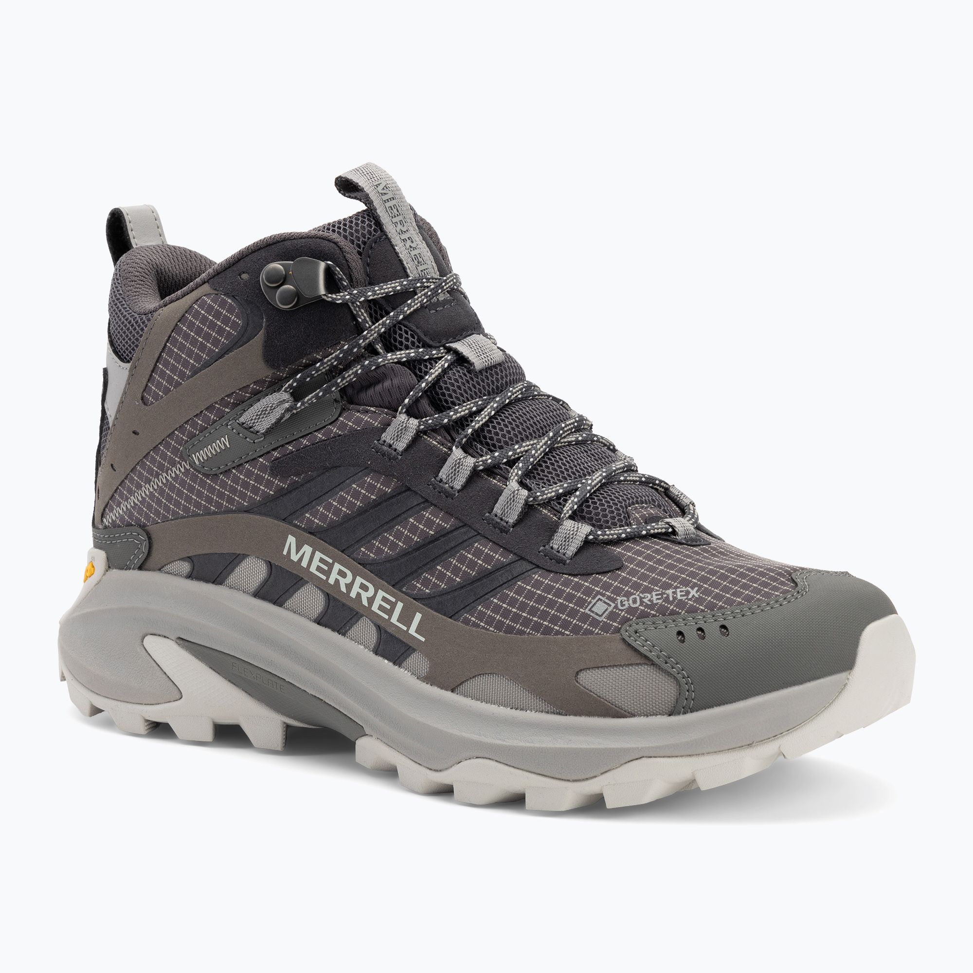Buty turystyczne męskie Merrell Moab Speed 2 Mid GTX asphalt 