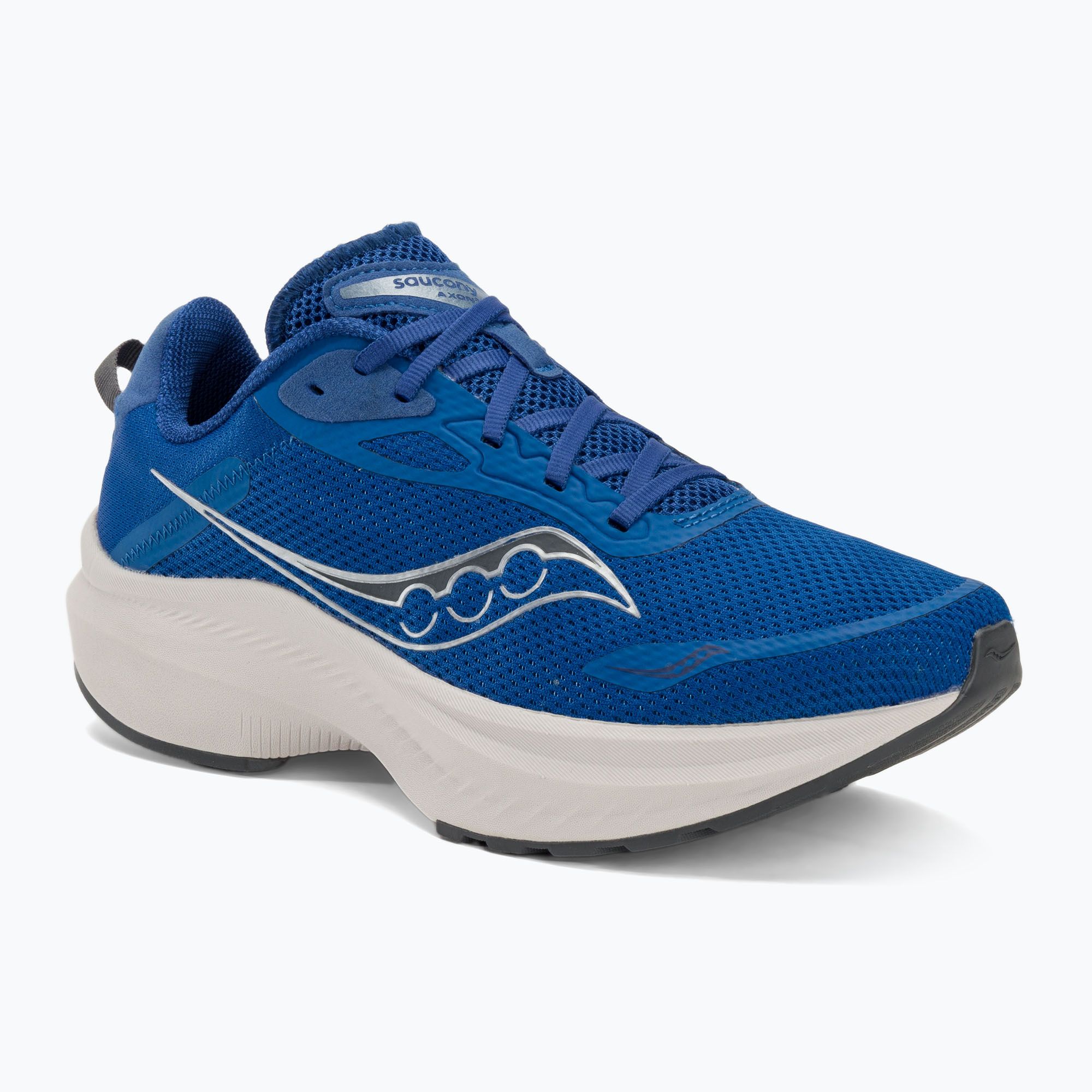 Buty do biegania męskie Saucony Axon 3 cobalt/silver 