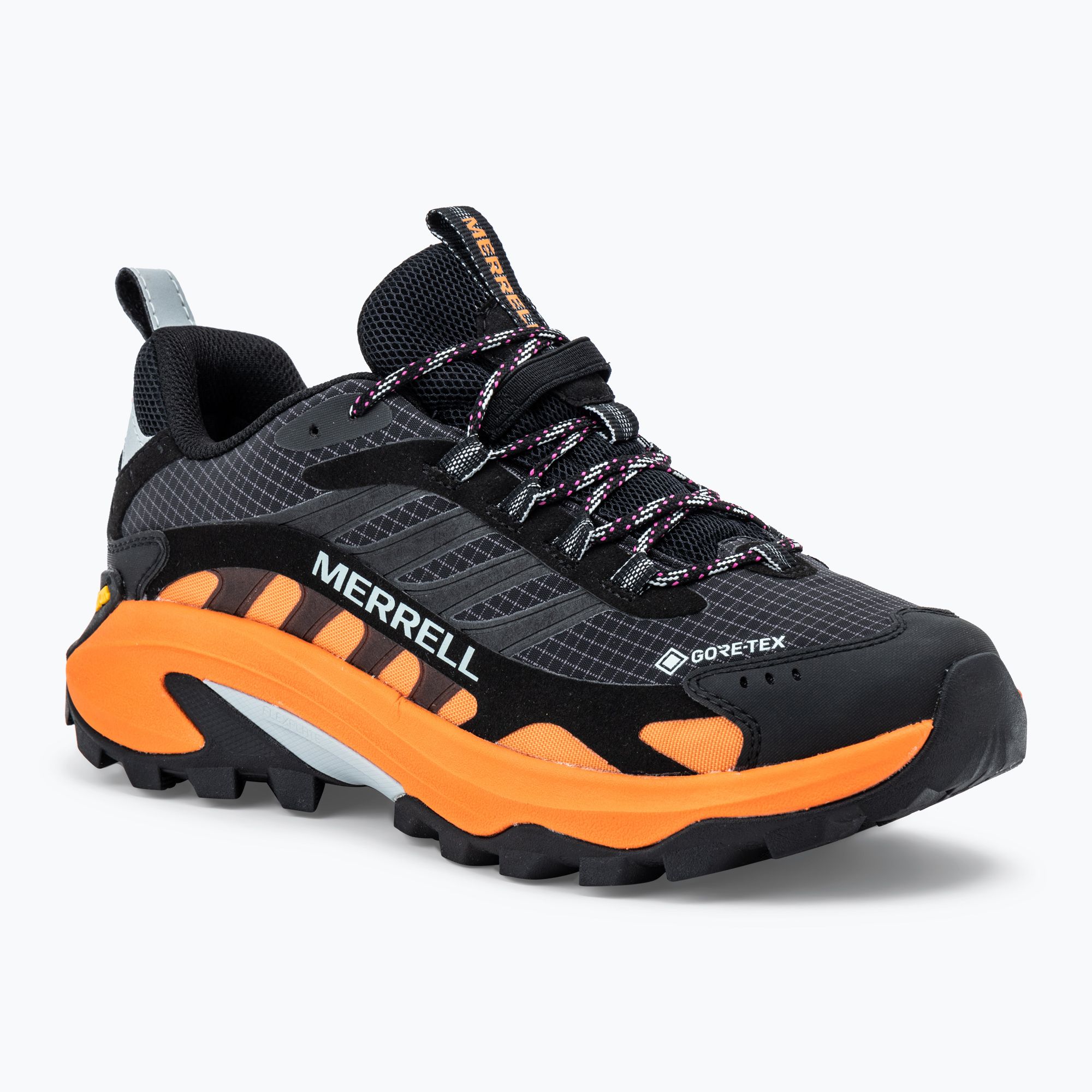 Buty turystyczne męskie Merrell Moab Speed 2 GTX black/orange 