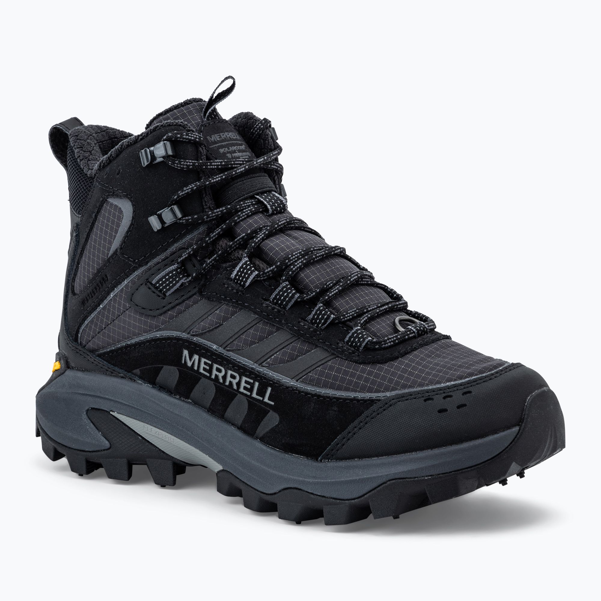 Buty turystyczne męskie Merrell Moab Speed 2 Thermo Mid Wp triple black 